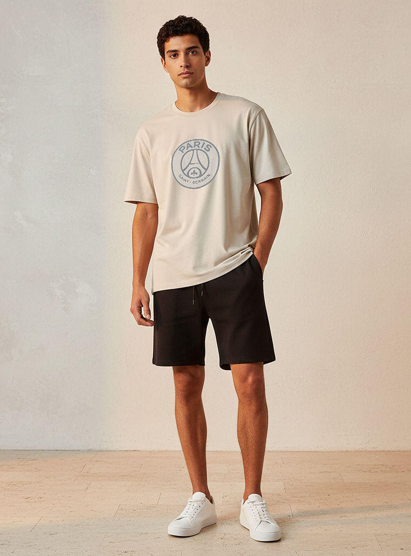 Paris Saint-Germain Regular Fit Crew Neck Printed T-shirt-men-clothing-tshirtsandpolos-tshirts-image-3