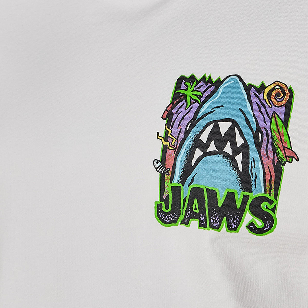 Jaws Men Regular Fit Crew Neck Short Sleeve T-shirt-men-clothing-tshirtsandpolos-tshirts-image-2