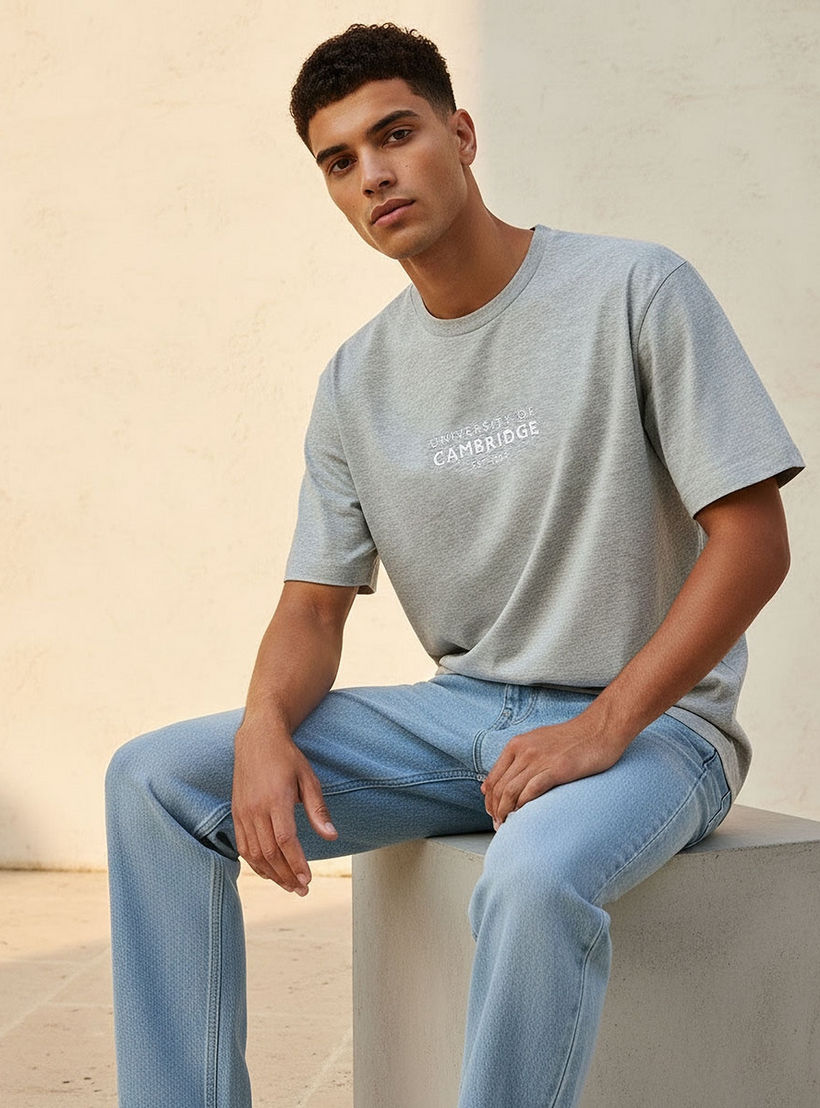 University of Cambridge Regular Fit Crew Neck Short Sleeves T-shirt-men-clothing-tshirtsandpolos-tshirts-image-5