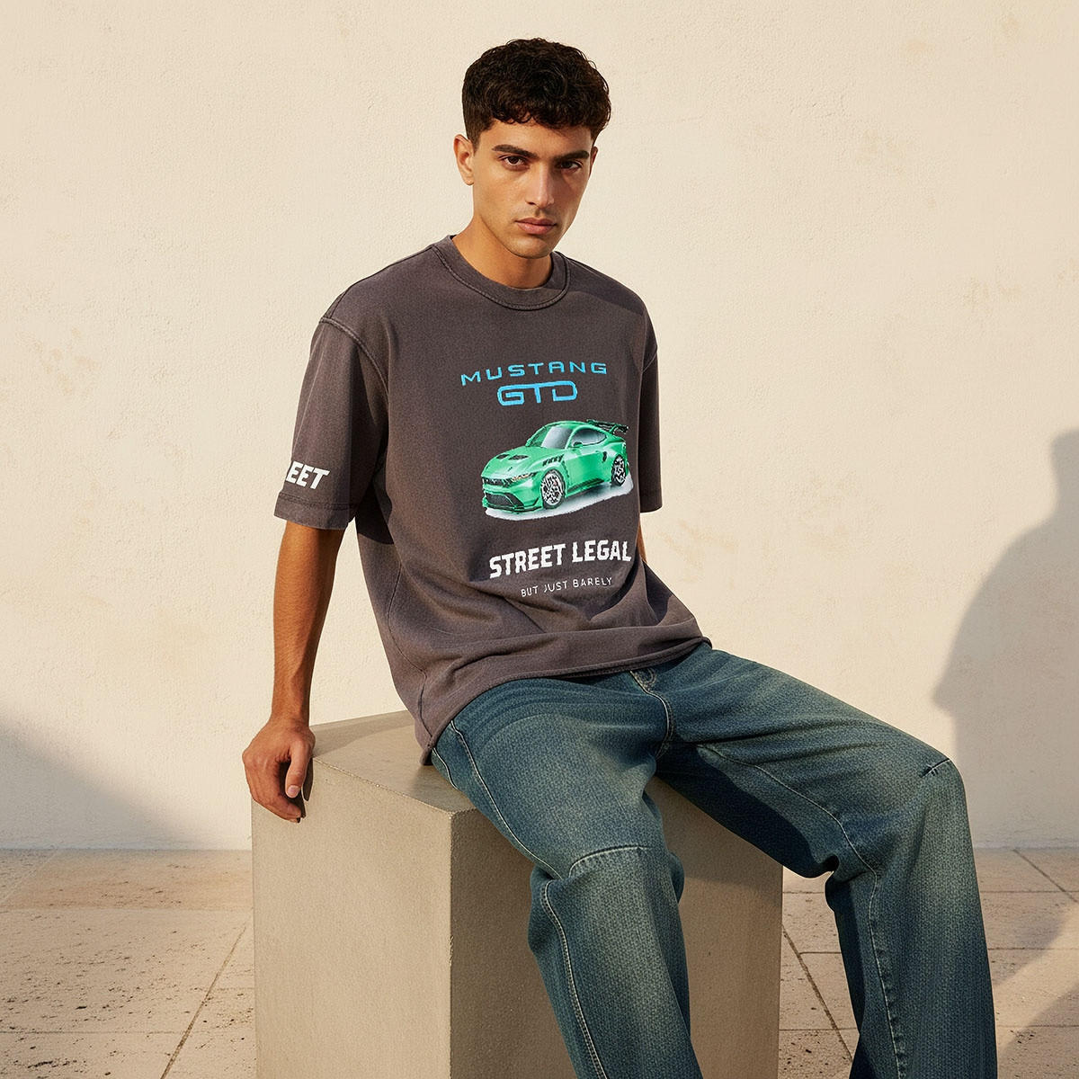 Ford Mustang Men Regular Fit Crew Neck Short Sleeves T-shirt-men-clothing-tshirtsandpolos-tshirts-image-6