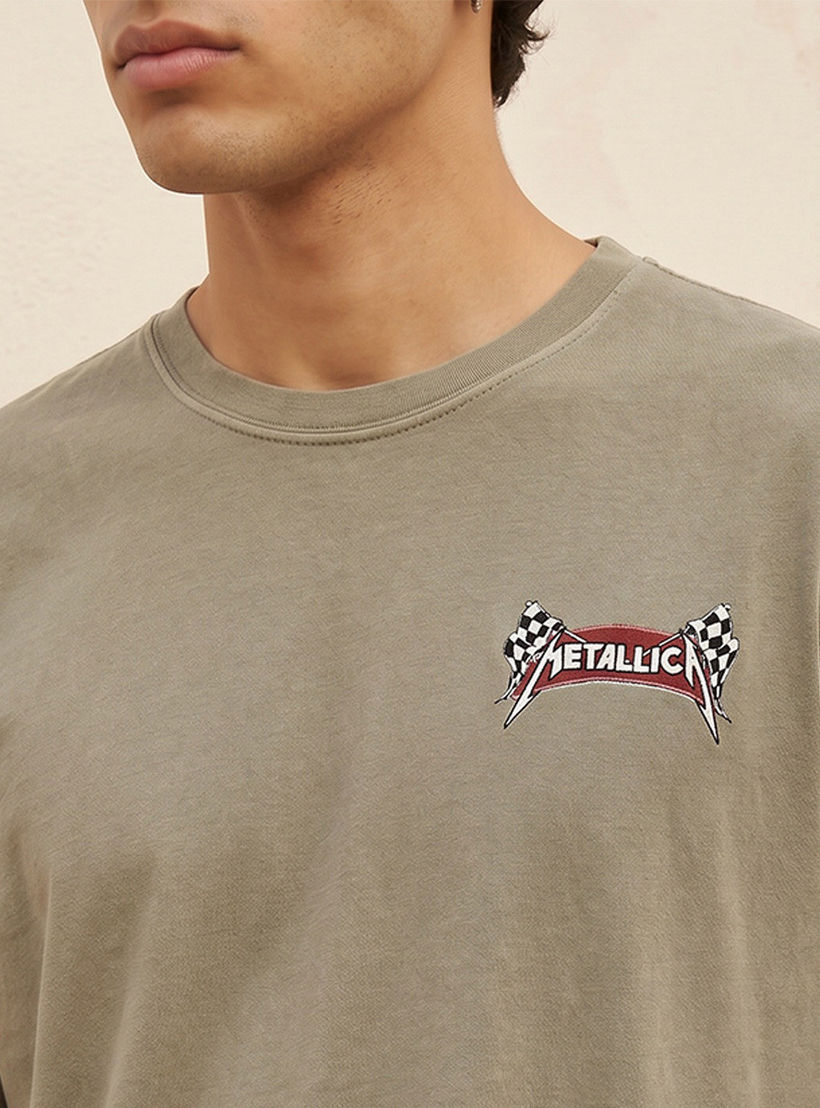 Metallica Regular Fit Crew Neck Short Sleeves Printed T-shirt-men-clothing-tshirtsandpolos-tshirts-image-5