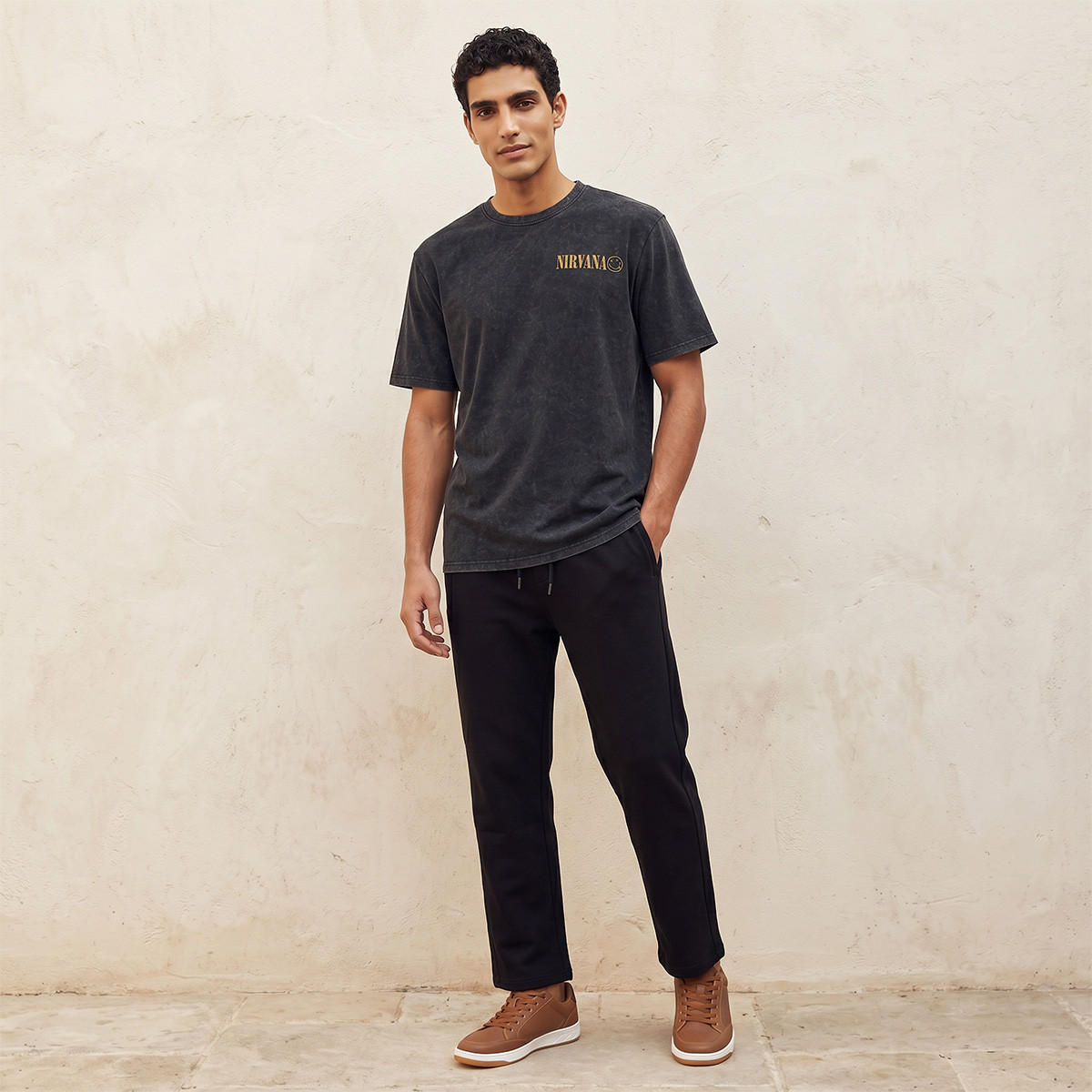 Nirvana Regular Fit Crew Neck Short Sleeves Printed T-shirt-men-clothing-tshirtsandpolos-tshirts-image-4