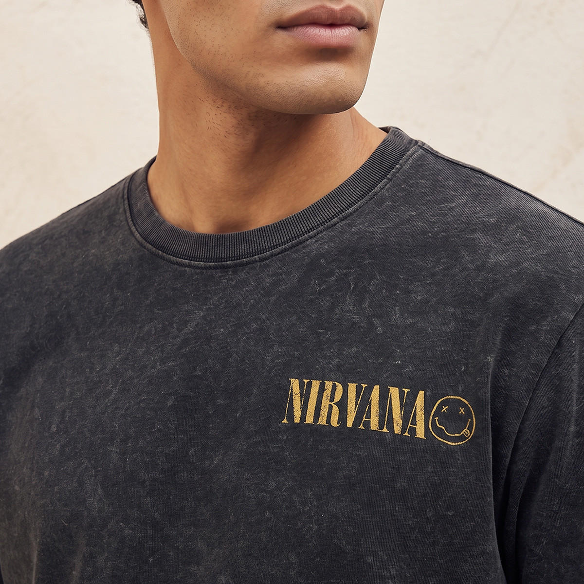 Nirvana Regular Fit Crew Neck Short Sleeves Printed T-shirt-men-clothing-tshirtsandpolos-tshirts-image-5