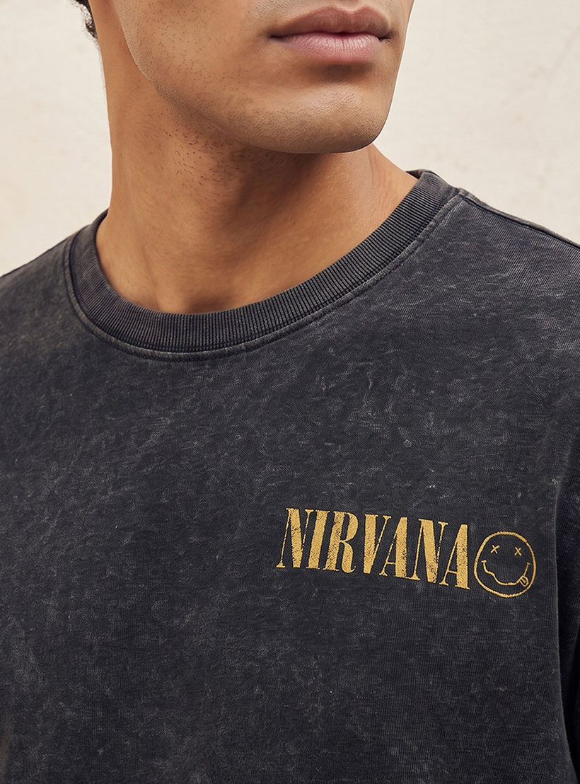 Nirvana Regular Fit Crew Neck Short Sleeves Printed T-shirt-men-clothing-tshirtsandpolos-tshirts-image-5