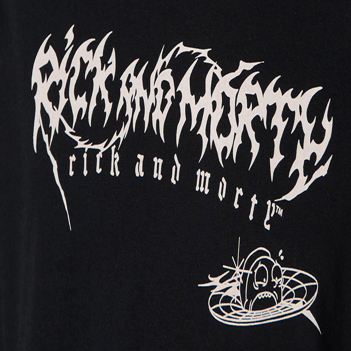 تيشيرت بياقة دائرية وأكمام قصيرة بقصة عادية من ريك أند مورتي-men-clothing-tshirtsandpolos-tshirts-image-2