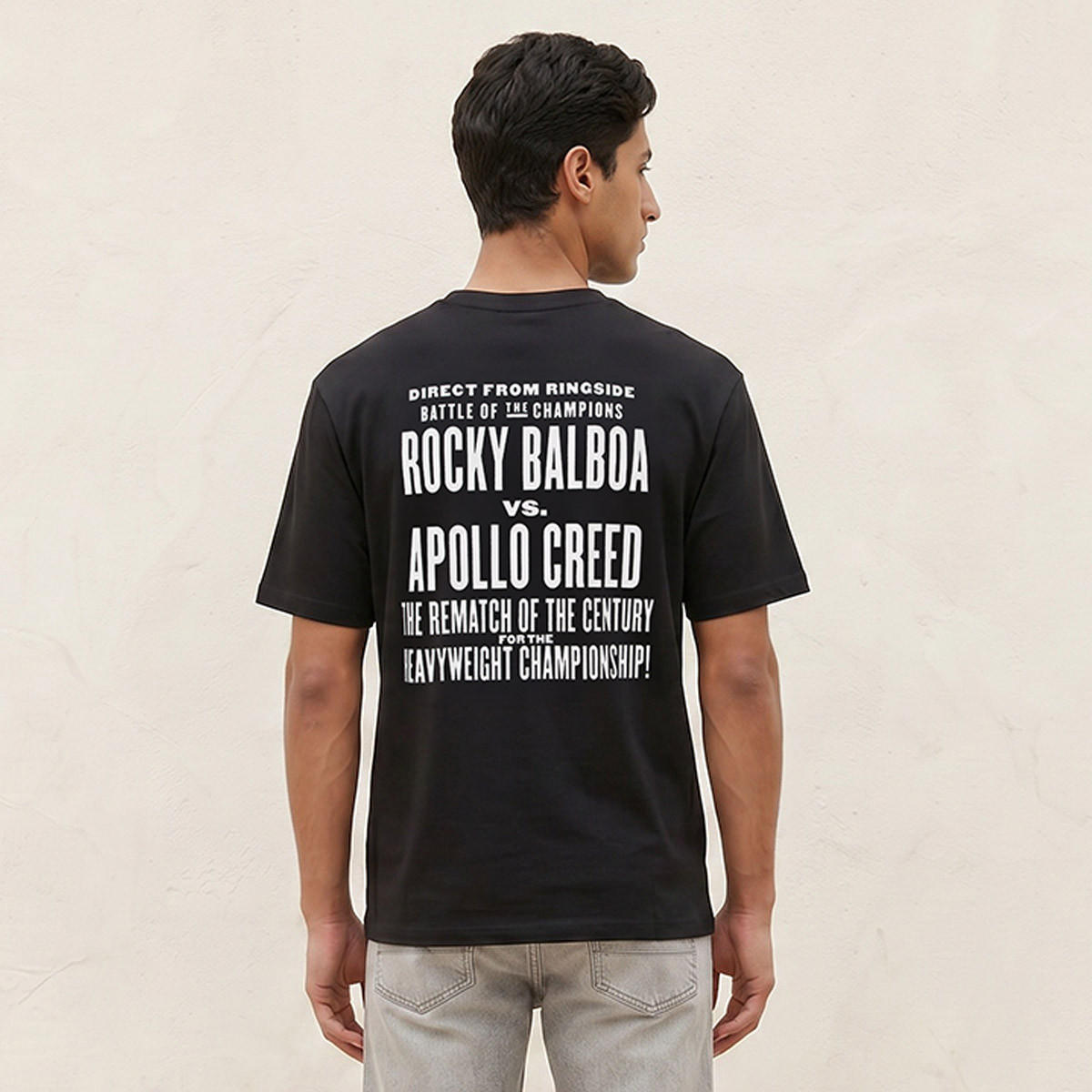 Rocky Balboa Regular Fit Crew Neck Short Sleeves T-shirt-men-clothing-tshirtsandpolos-tshirts-image-4
