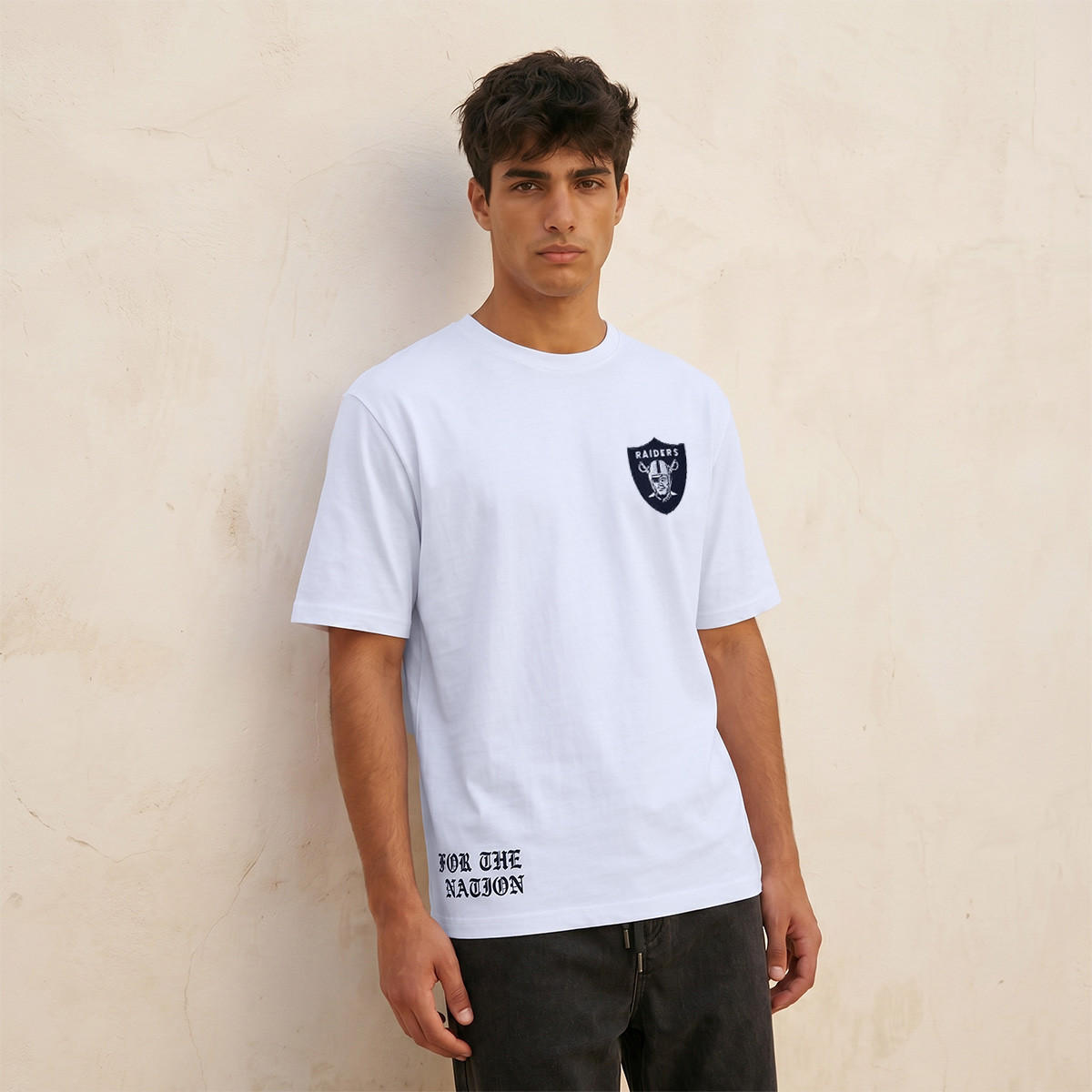 The Raiders Crew Neck Short Sleeves T-shirt-men-clothing-tshirtsandpolos-tshirts-image-1