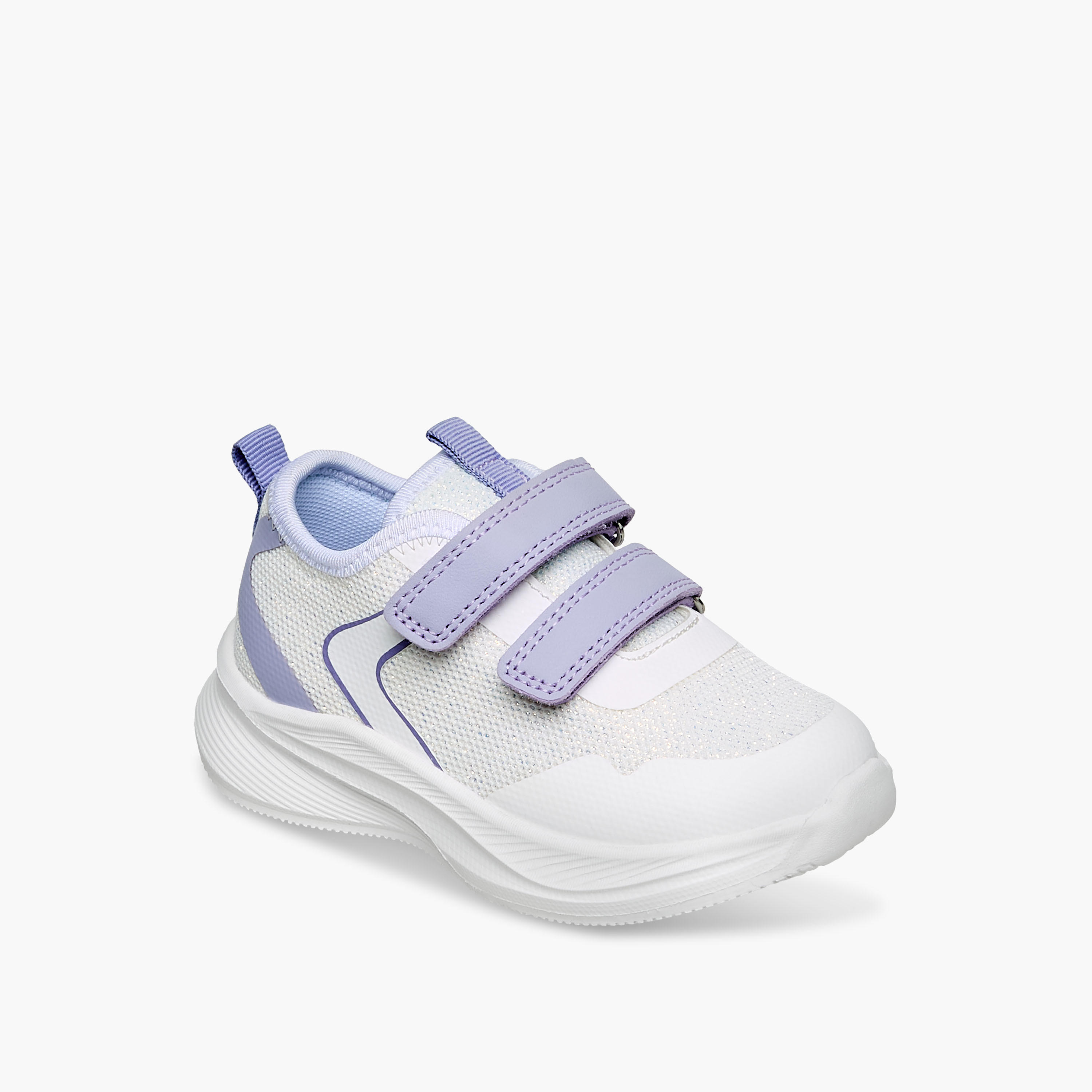 Barefeet Girls Hook and Loop Ankle Sneakers-girls-shoes-sneakers-image-2