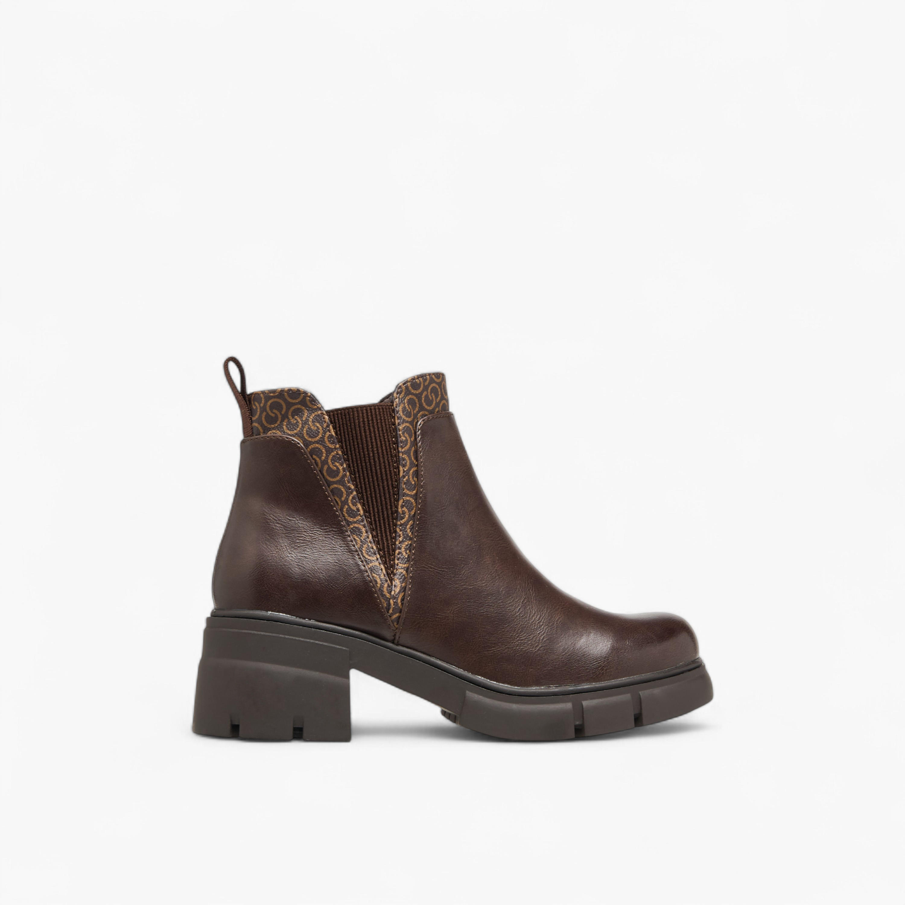 بوت سادة بطول الكاحل وسحاب إغلاق للنساء من سيليست-women-shoes-boots-image-3