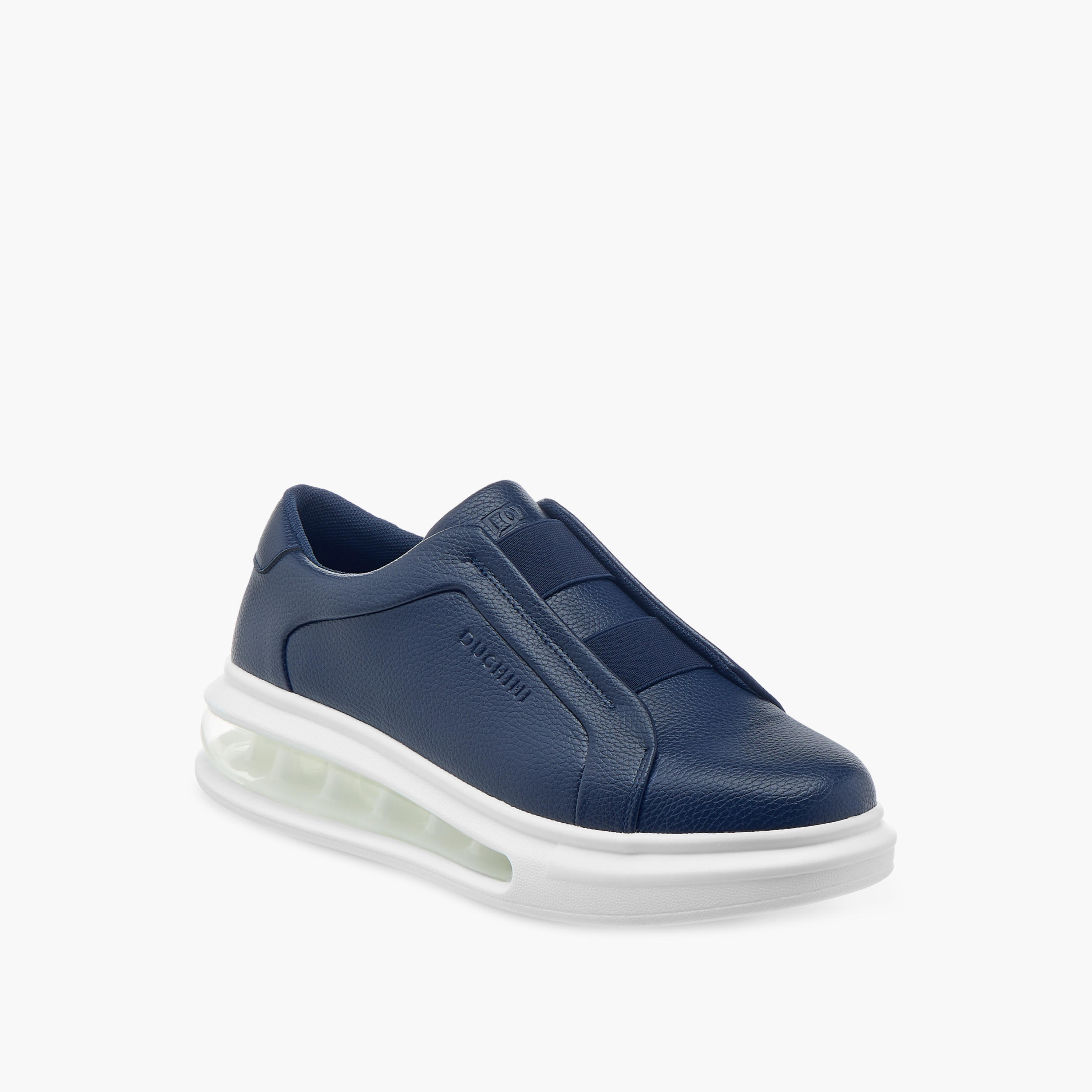 Duchini Men's Panelled Slip-On Sneakers-men-shoes-sneakers-image-2
