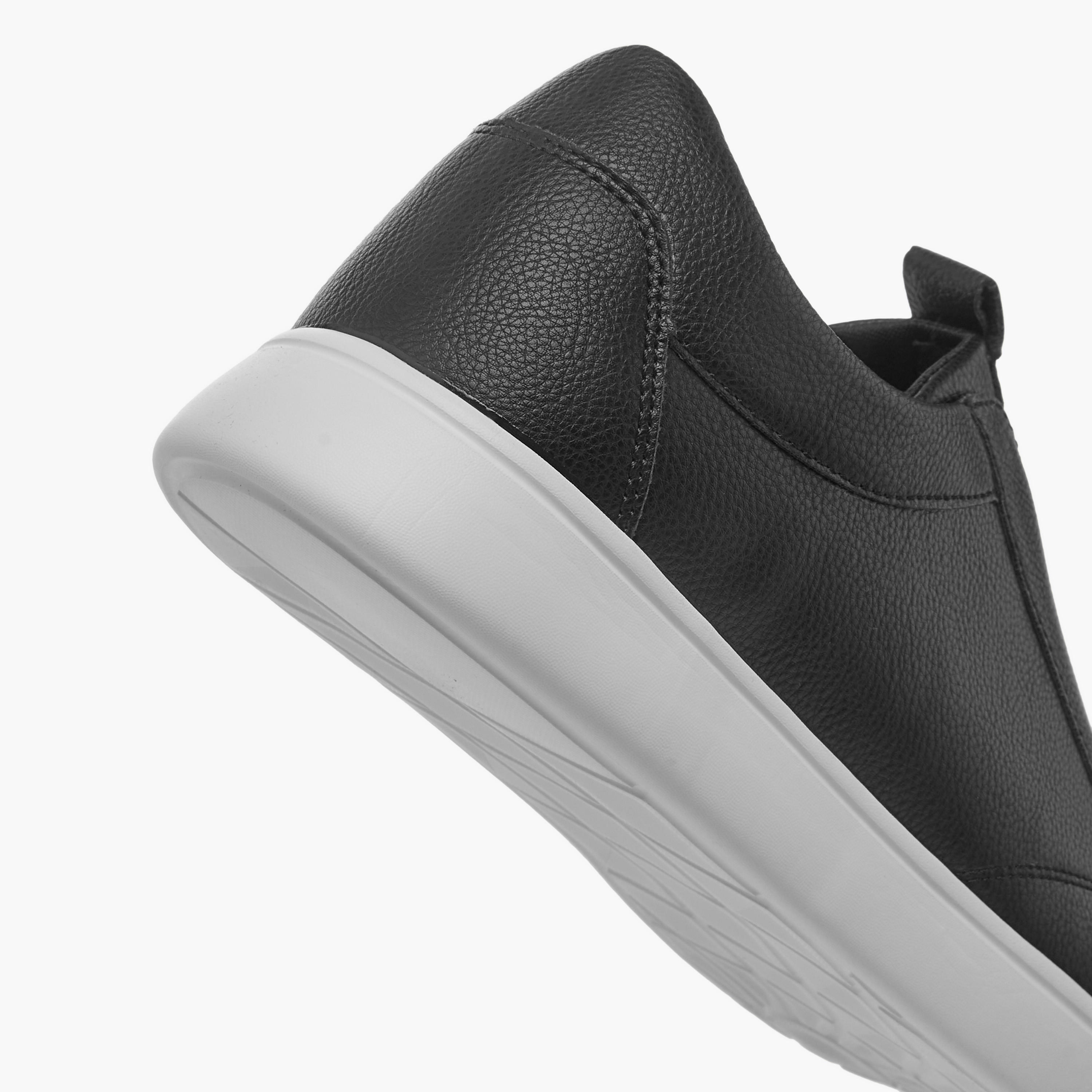 LBL by Shoexpress Textured Slip-On Sneakers with Pull Tabs-men-shoes-sneakers-image-5