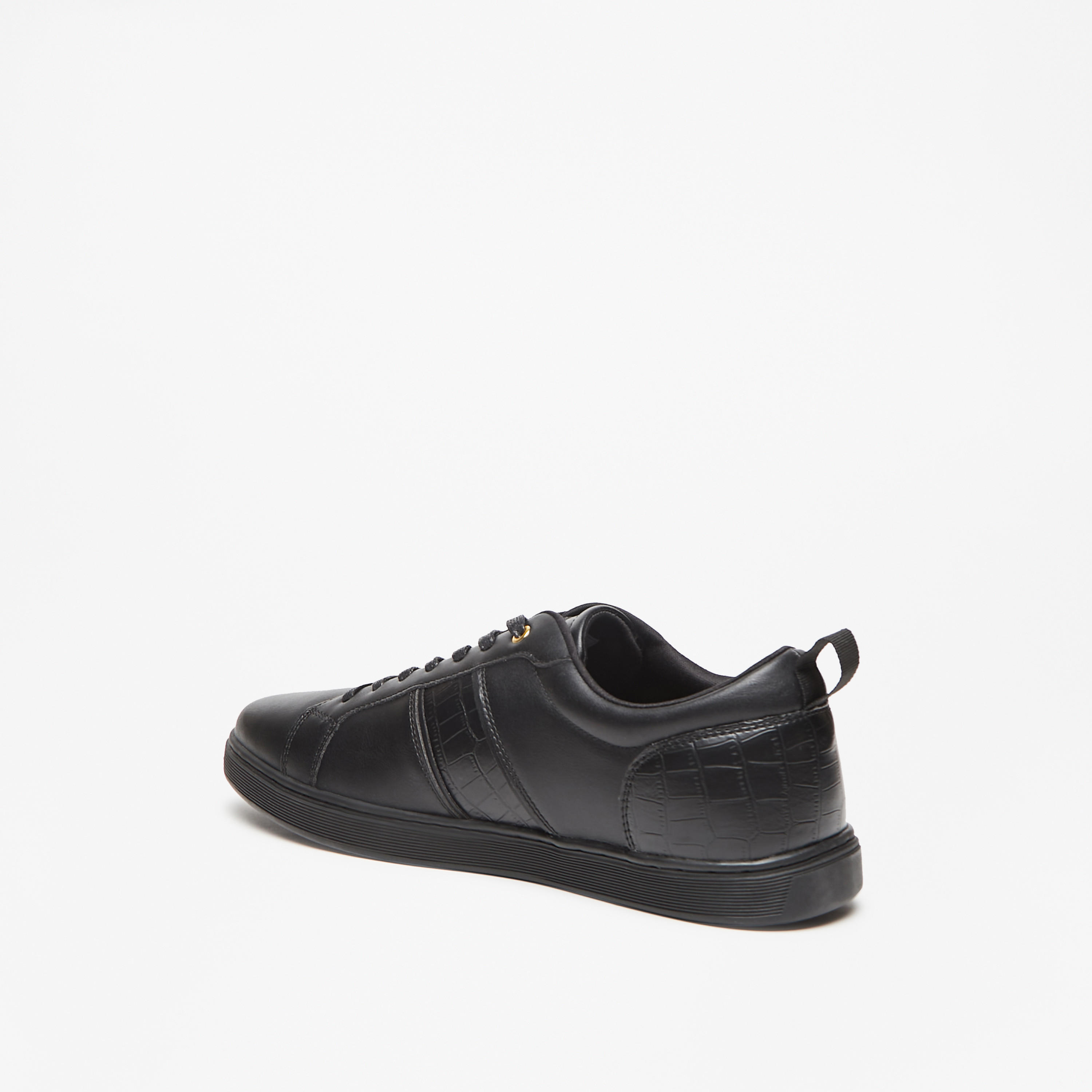 LBL by Shoexpress Men's Textured Lace-Up Sneakers-men-shoes-sneakers-image-2