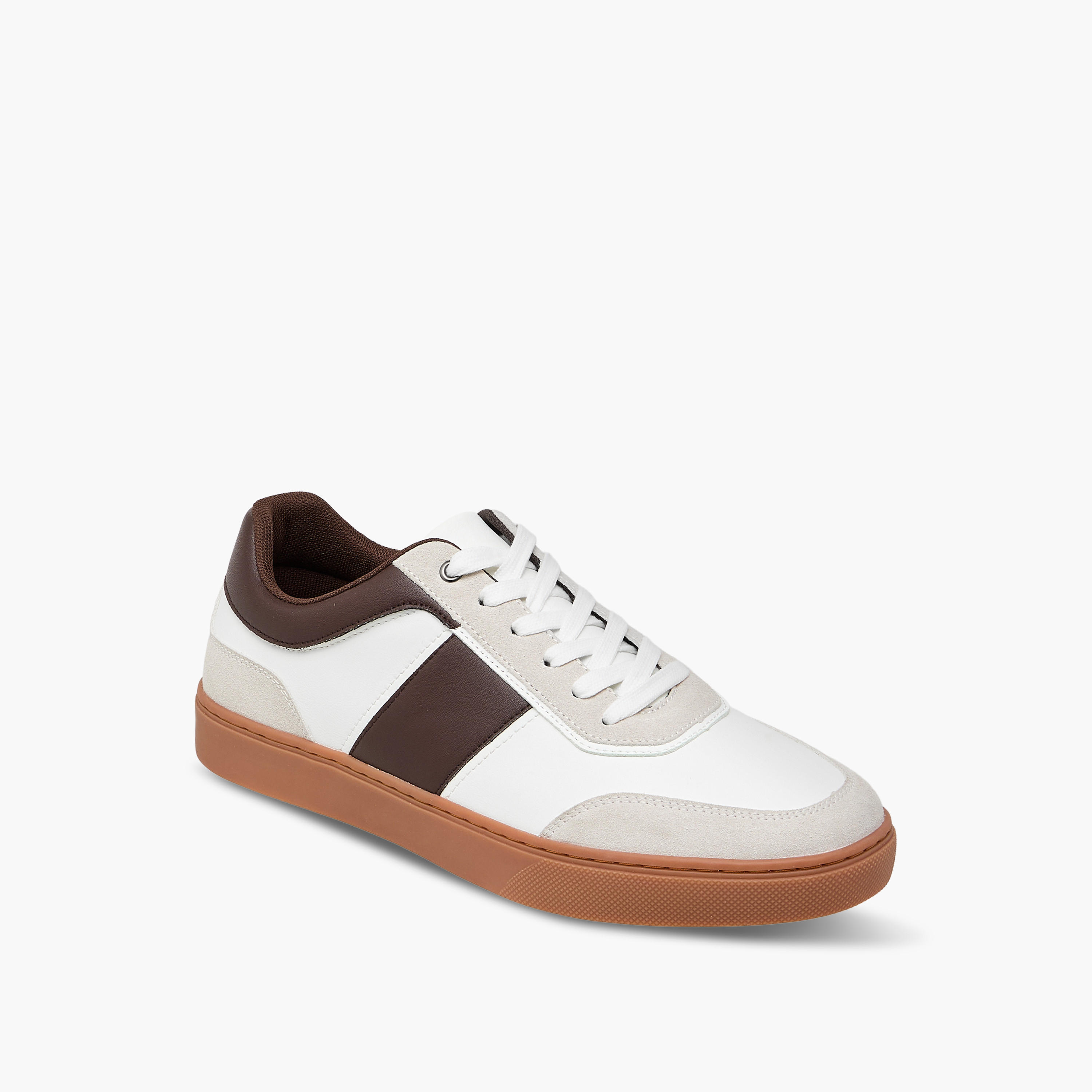 حذاء سنيكرز برباط إغلاق من إل بي إل من شو إكسبريس-men-shoes-sneakers-image-2