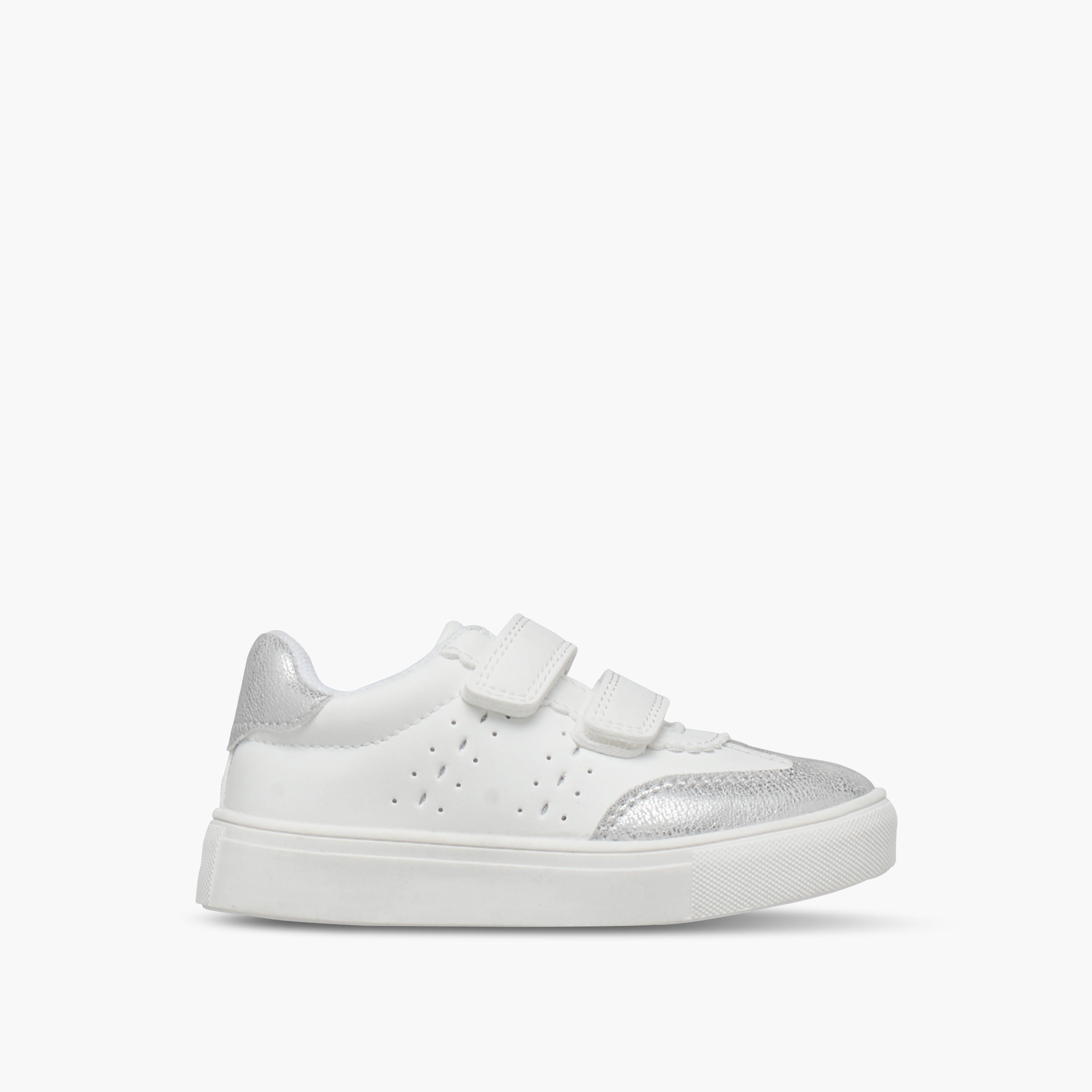 Barefeet Panelled Sneakers with Hook and Loop Closure-girls-shoes-sneakers-image-3