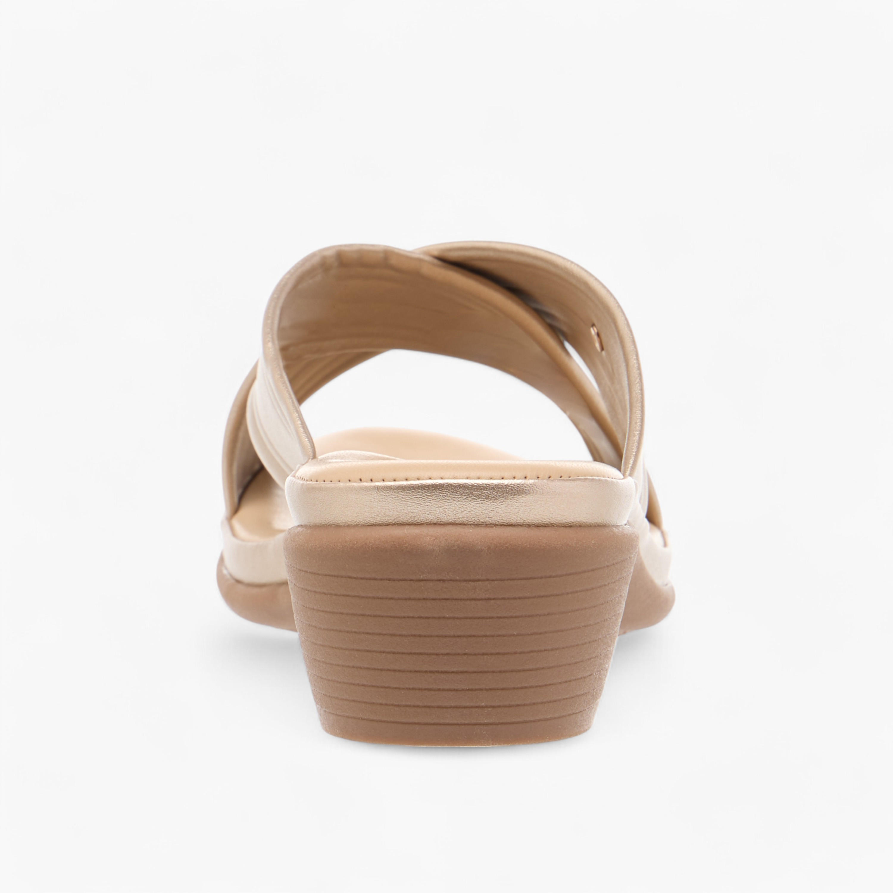 Flora Bella Cross Strap Slip-On Comfort Sandals with Block Heel-women-shoes-sandals-heeled-image-5