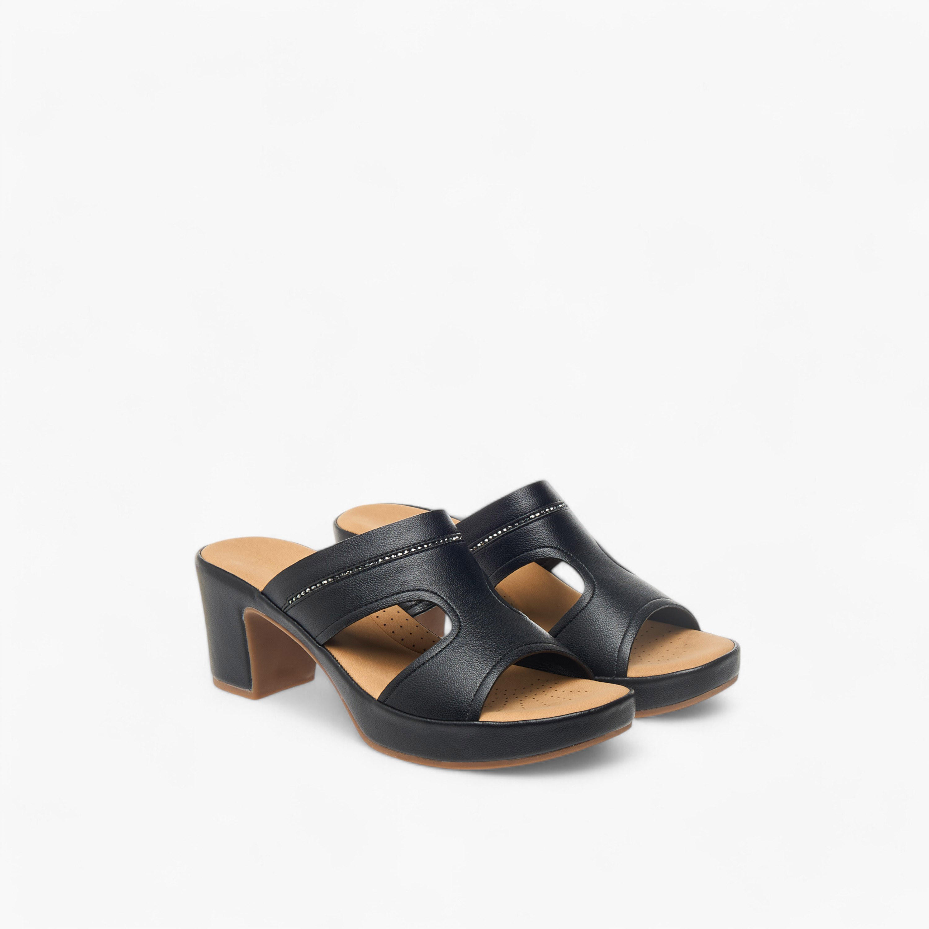 Flora Bella Embellished Slip-On Comfort Sandals with Block Heels-women-shoes-sandals-heeled-image-1