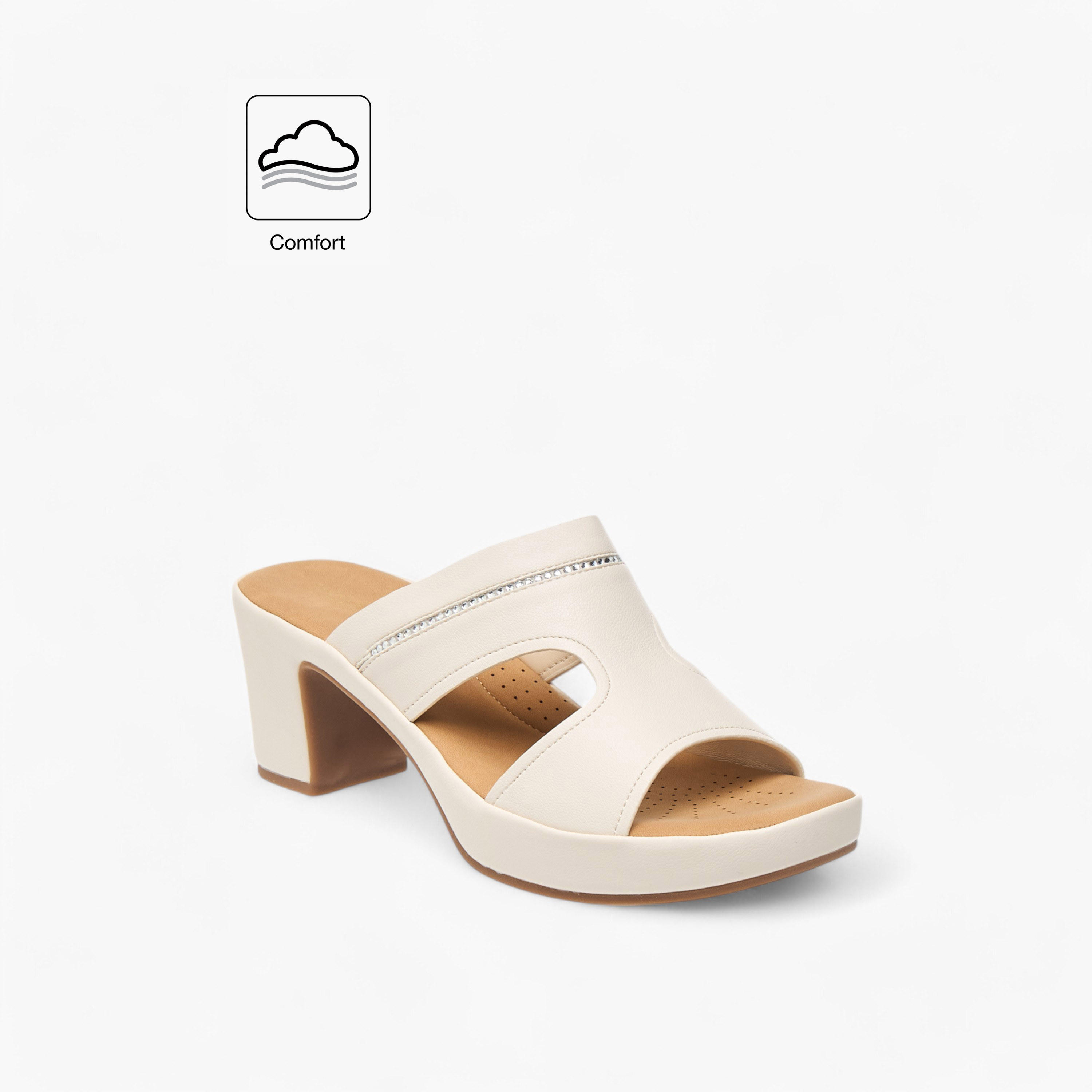 صندل مريح مزيّن سهل الارتداء بكعب سميك من فلورا بيلا-women-shoes-sandals-heeled-image-2