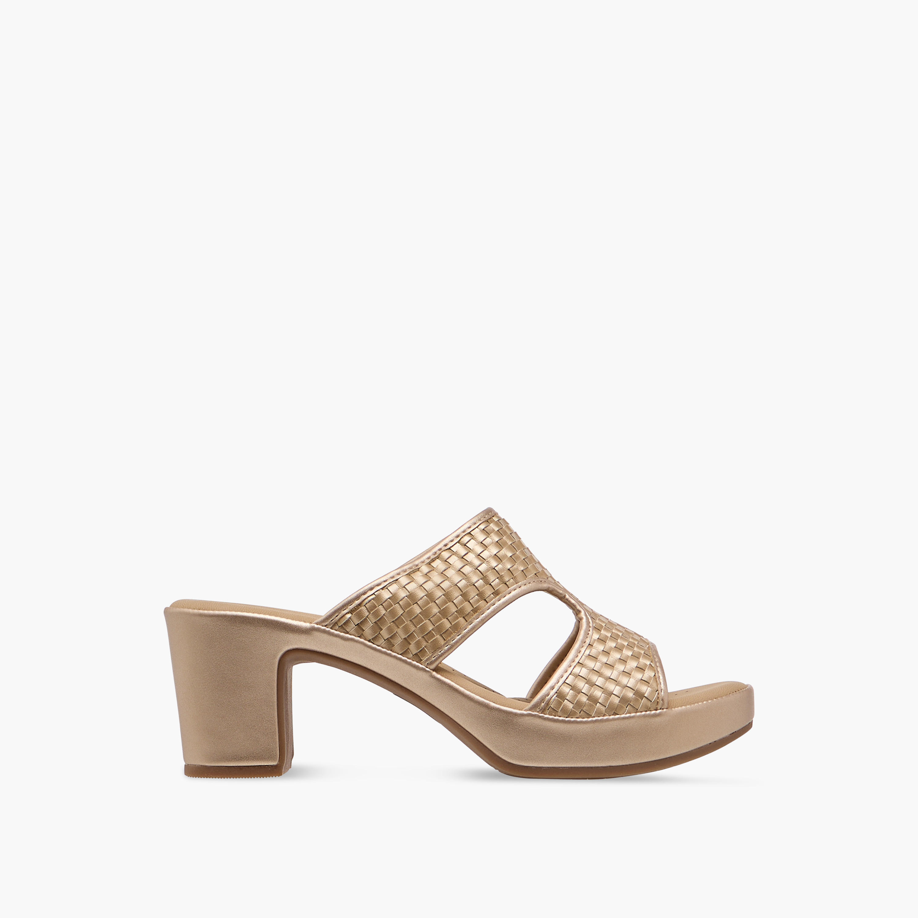 Flora Bella Textured Slip-On Sandals with Block Heels-women-shoes-sandals-heeled-image-3