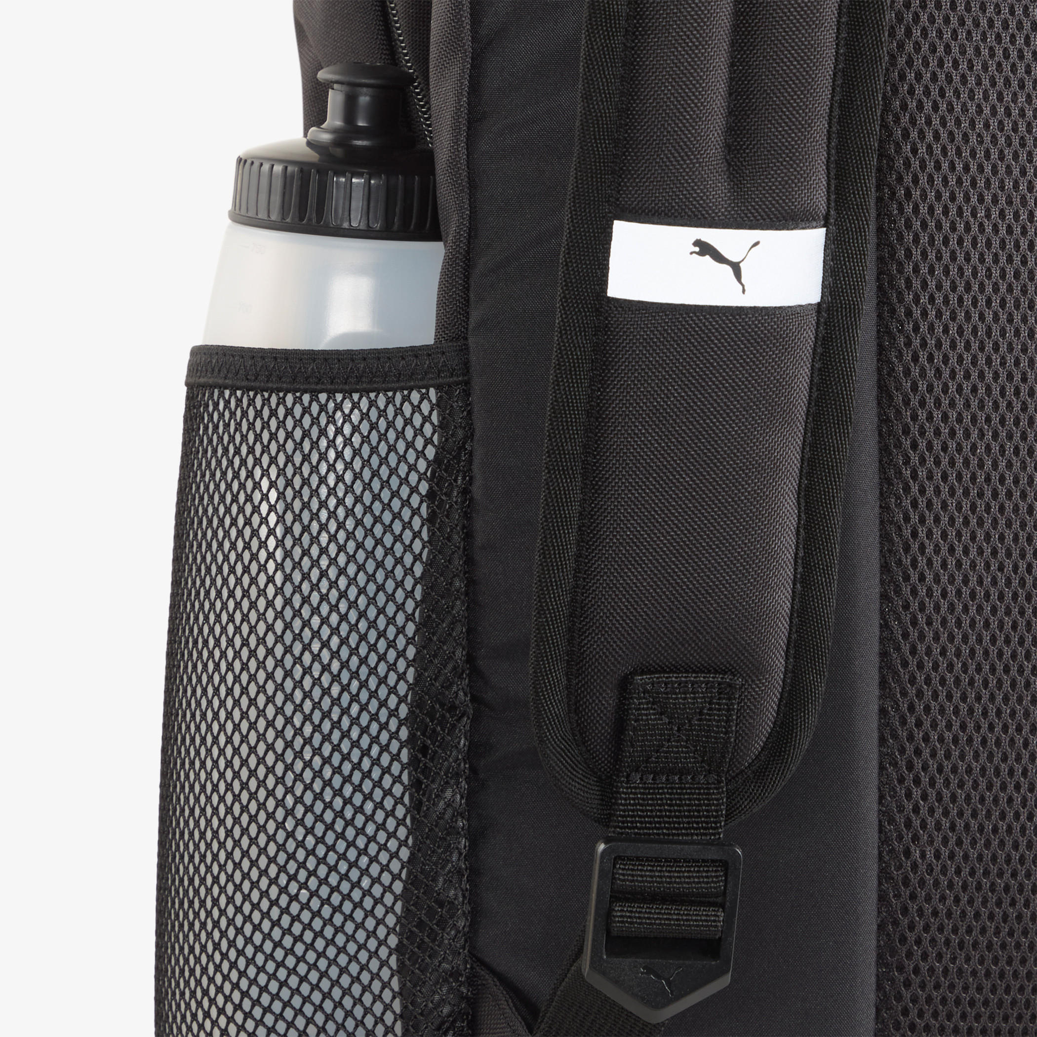 Puma Logo Detail Backpack with Adjustable Shoulder Straps and Zip Closure-school-bagsandbackpacks-backpacks-image-4
