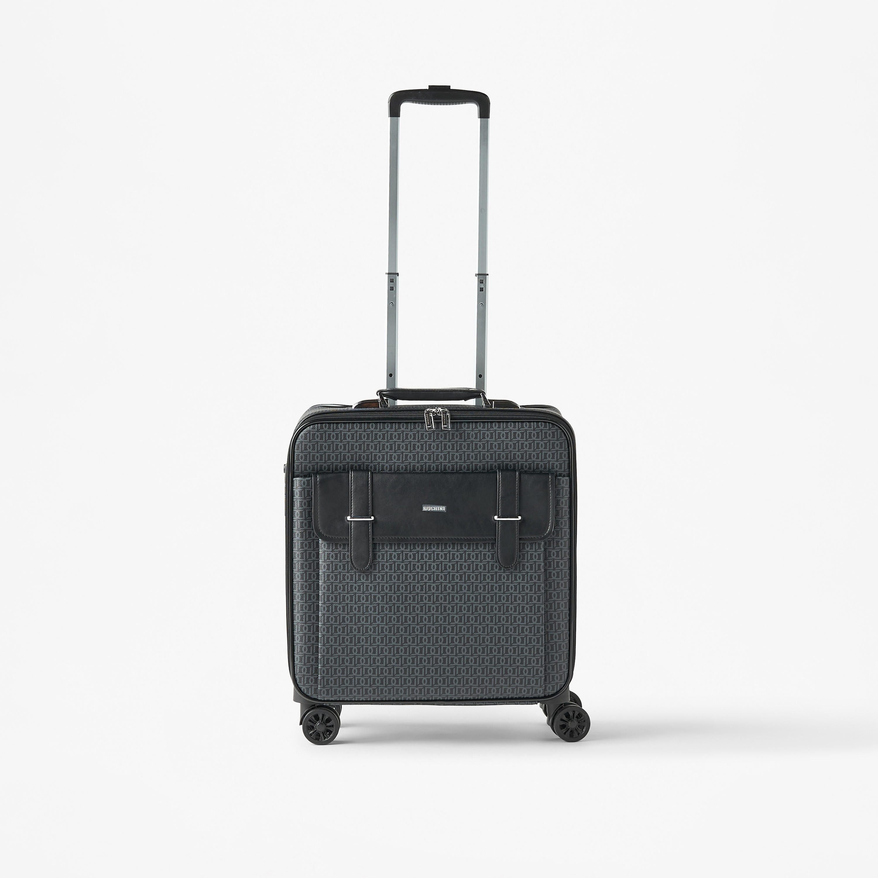 Duchini All-Over Print Softcase Trolley Bag with Retractable Handle-travel-luggagesandbags-luggage-image-1