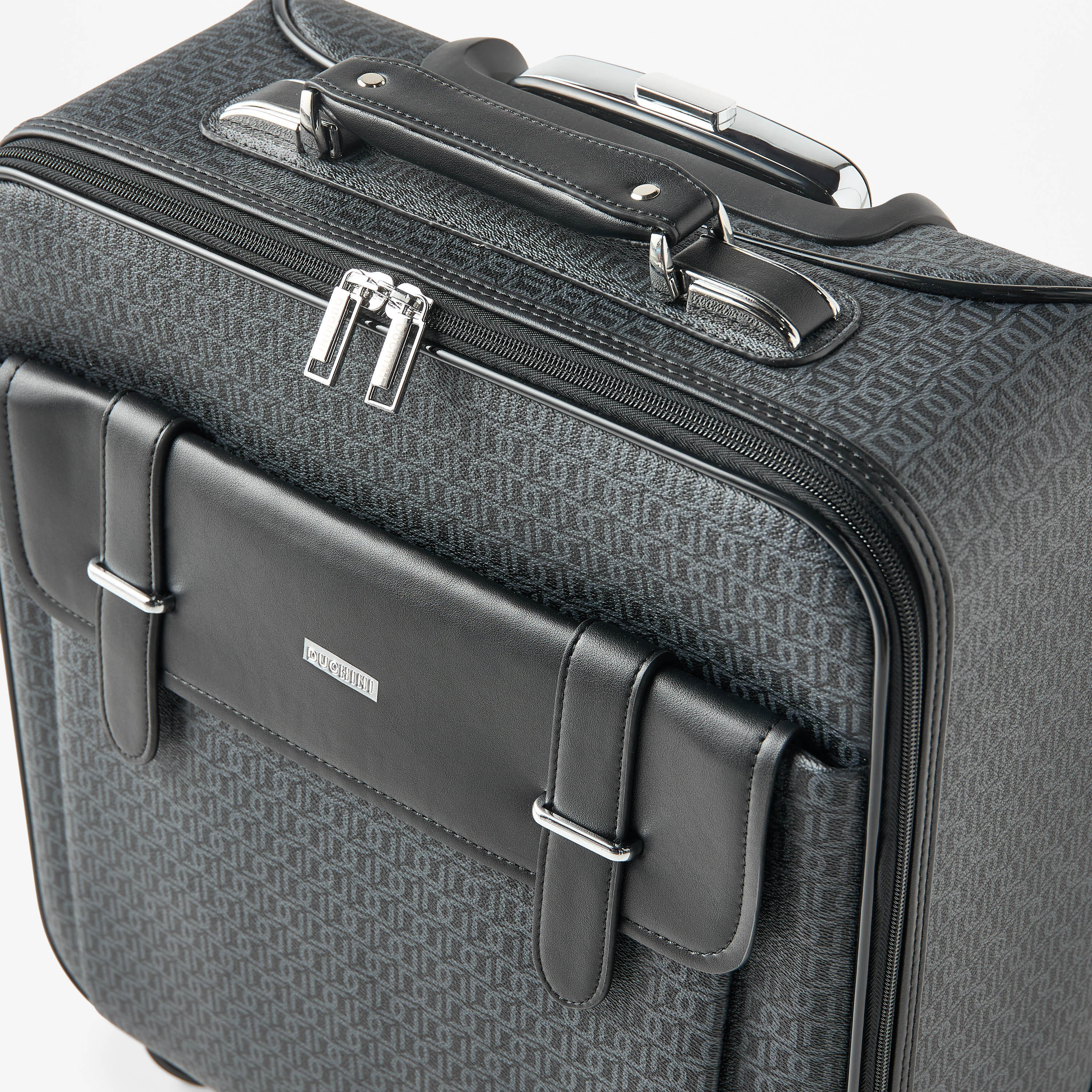 Duchini All-Over Print Softcase Trolley Bag with Retractable Handle-travel-luggagesandbags-luggage-image-4