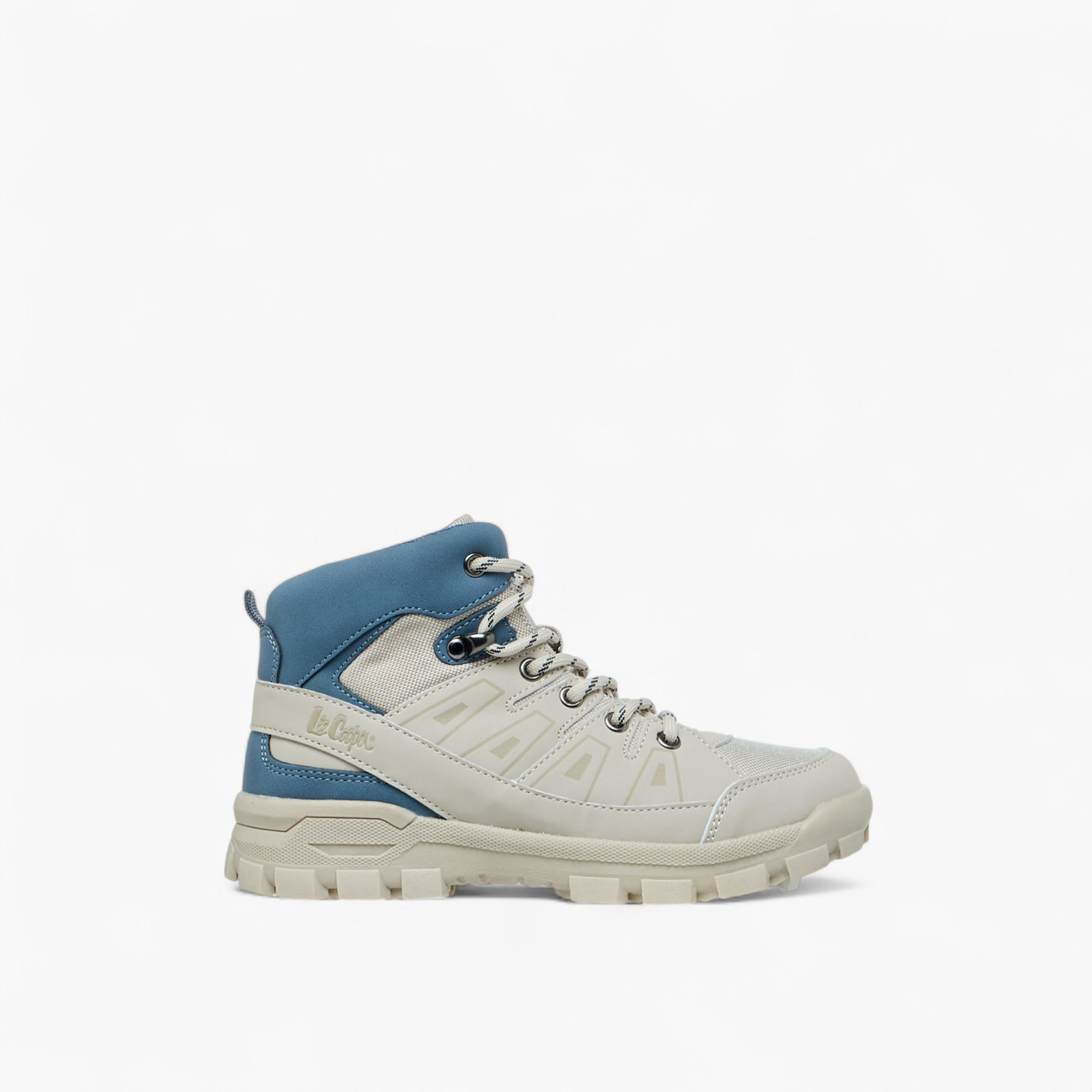 Lee Cooper Boys' Panelled Ankle Boots with Lace-Up Closure-boys-shoes-boots-image-3