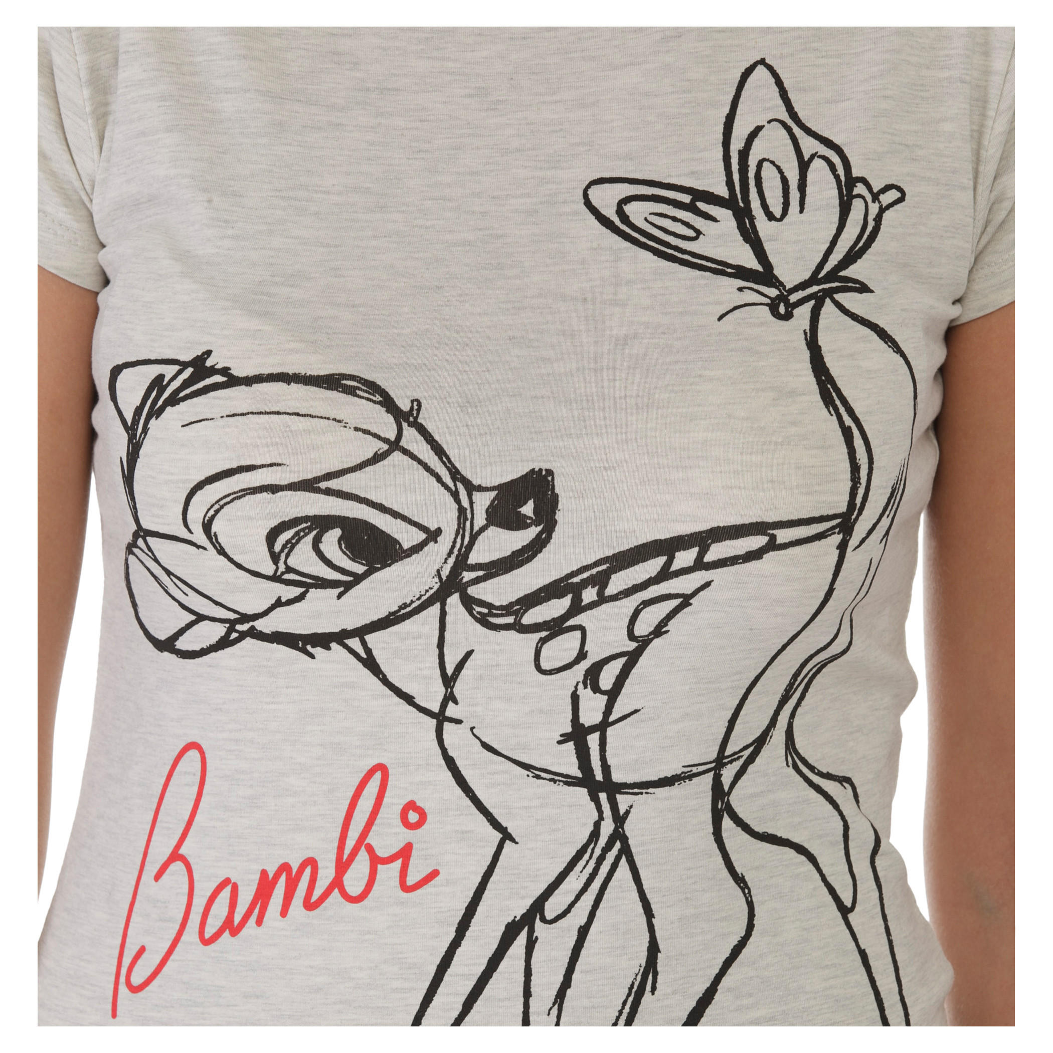Bambi Print T-shirt-women-clothing-tshirts-image-2