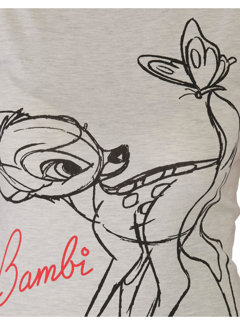Bambi Print T-shirt-women-clothing-tshirts-image-2