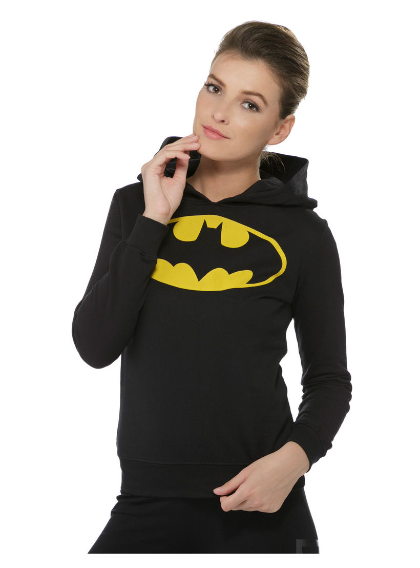 Batman Print Hooded Sweatshirt-women-winterwear-hoodiesandsweatshirts-hoodies-image-1