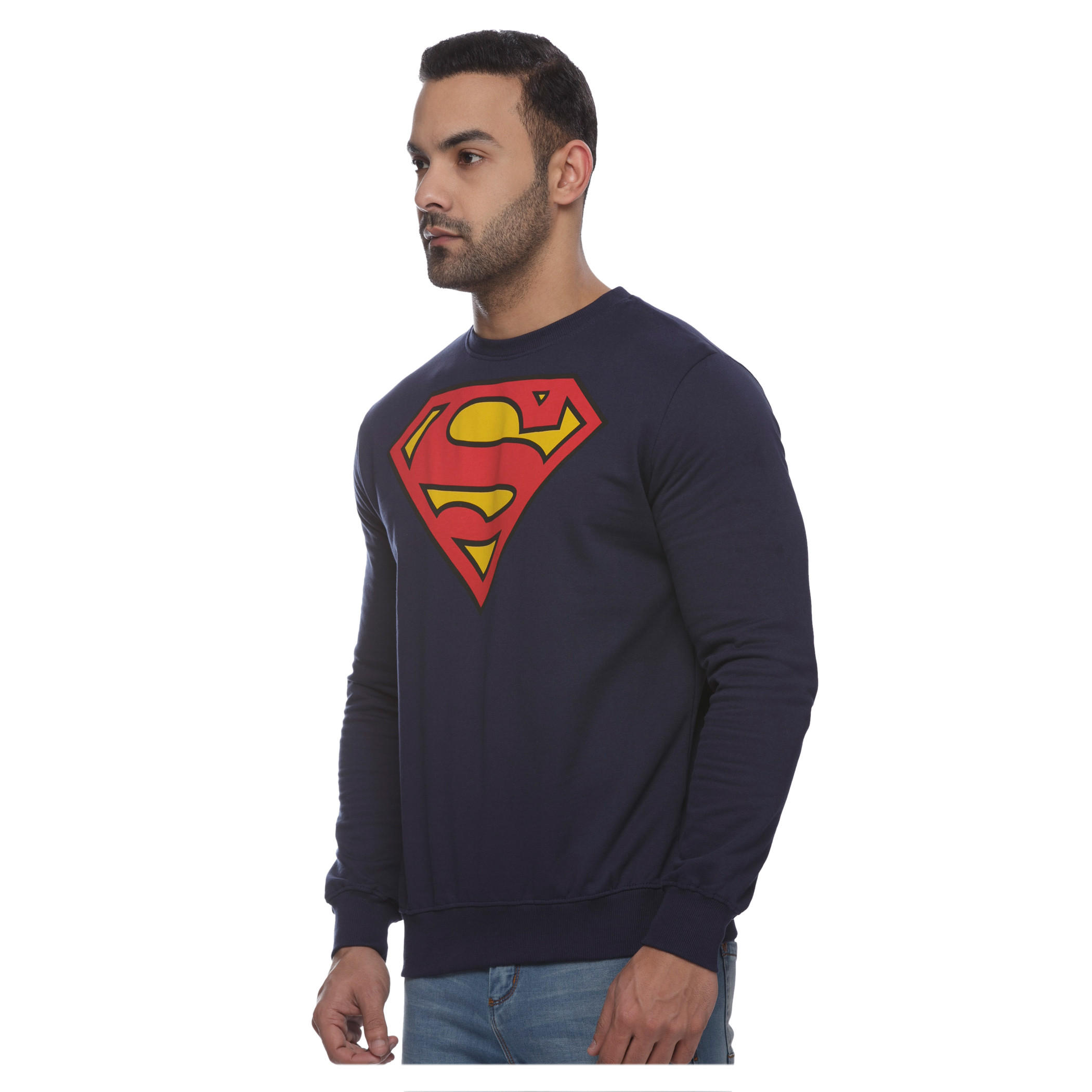 Superman Printed Sweatshirt-men-winterwear-hoodiesandsweatshirts-image-3