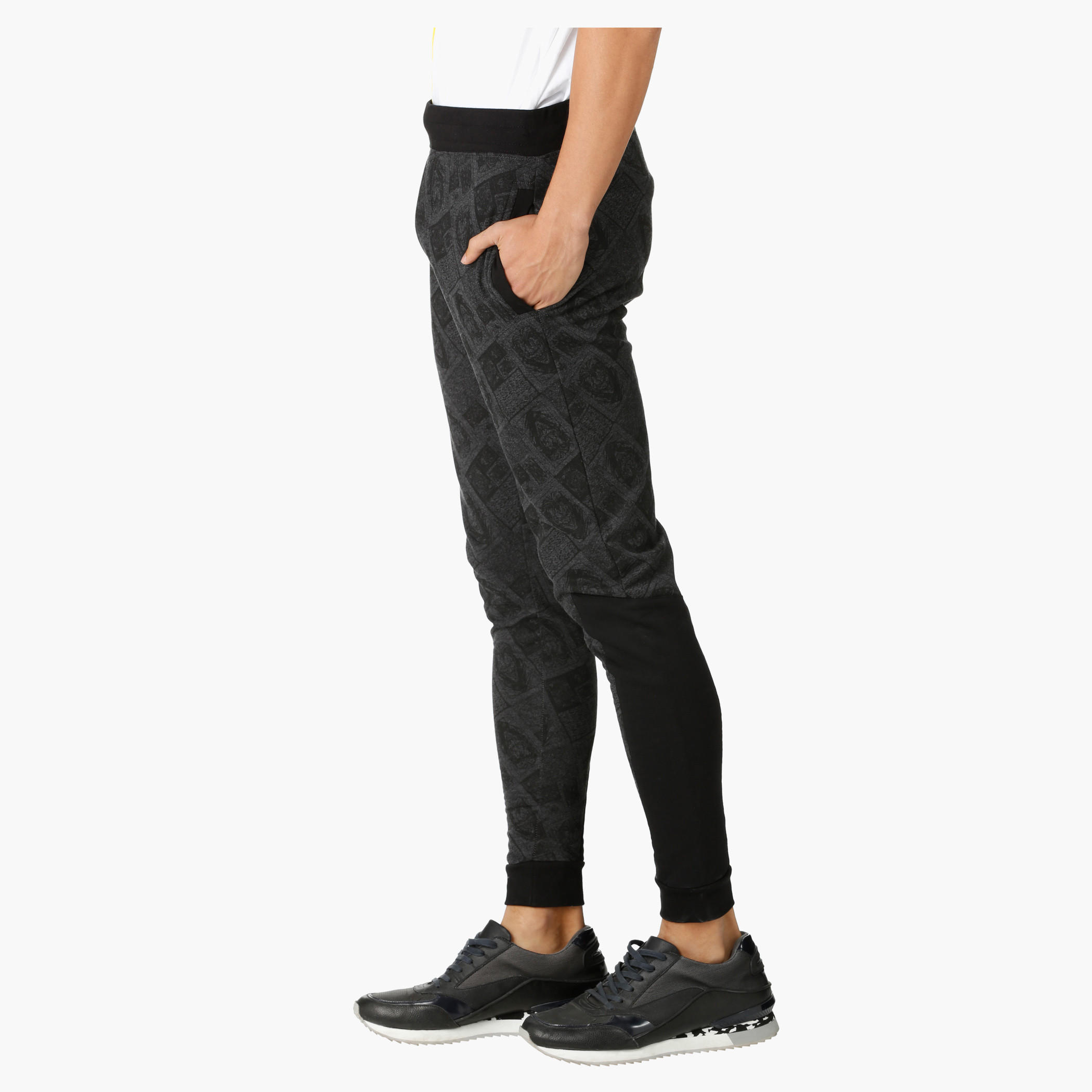 Printed Cuff Pants-men-clothing-bottoms-joggers-image-3