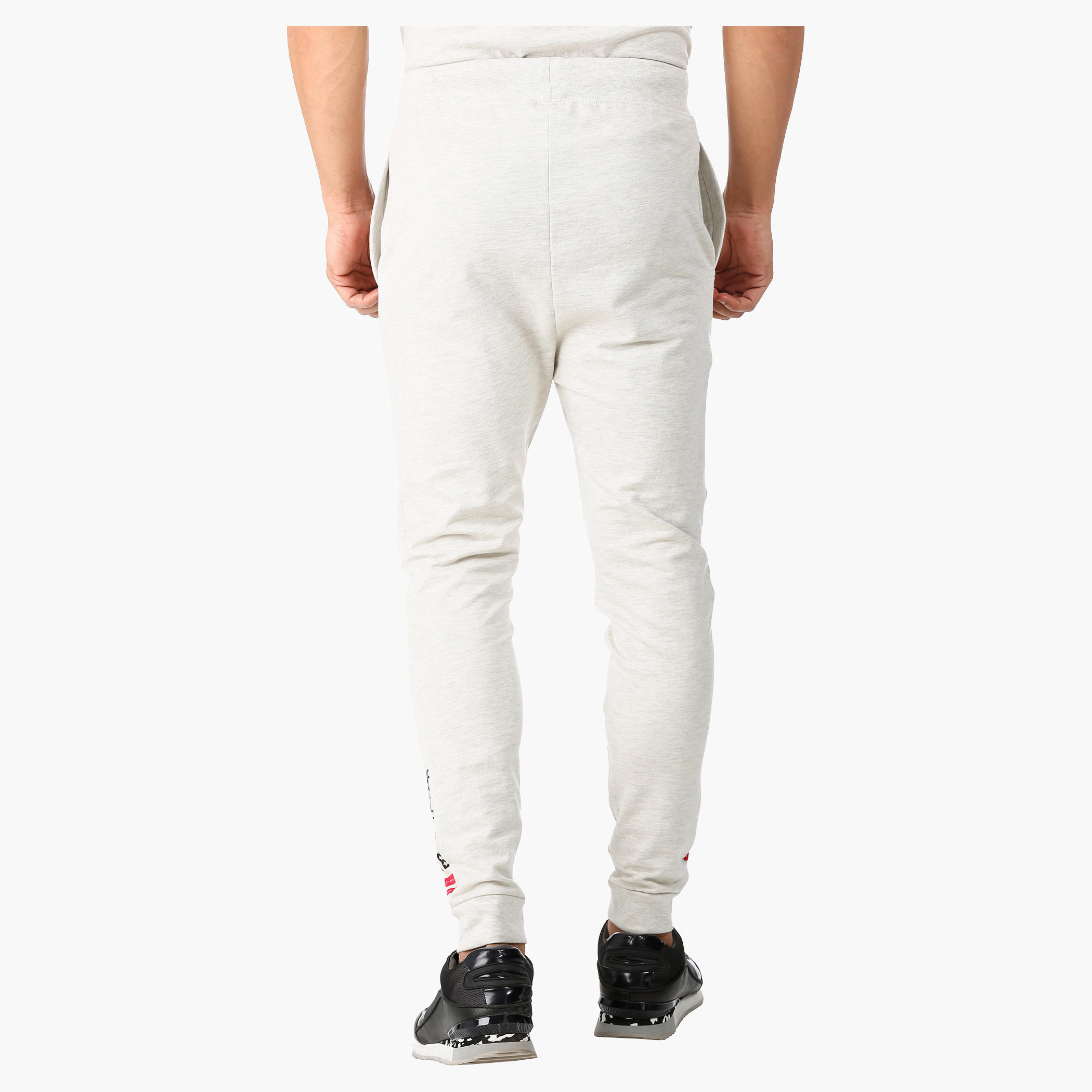 Mickey Mouse Print Cotton Joggers in Regular Fit-men-clothing-bottoms-joggers-image-2