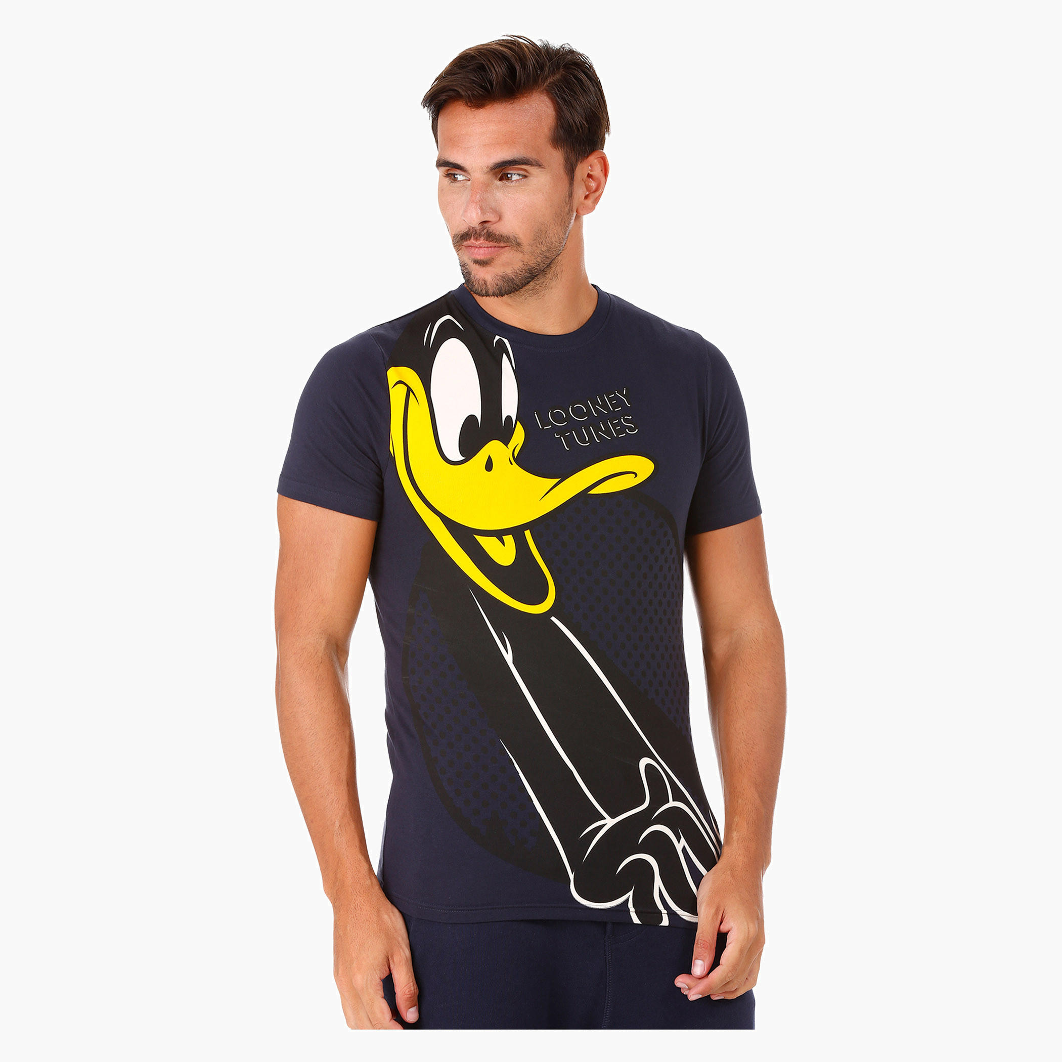 Looney Tunes Print T-Shirt with Round neck and Half Sleeves-men-clothing-tshirtsandpolos-tshirts-image-1
