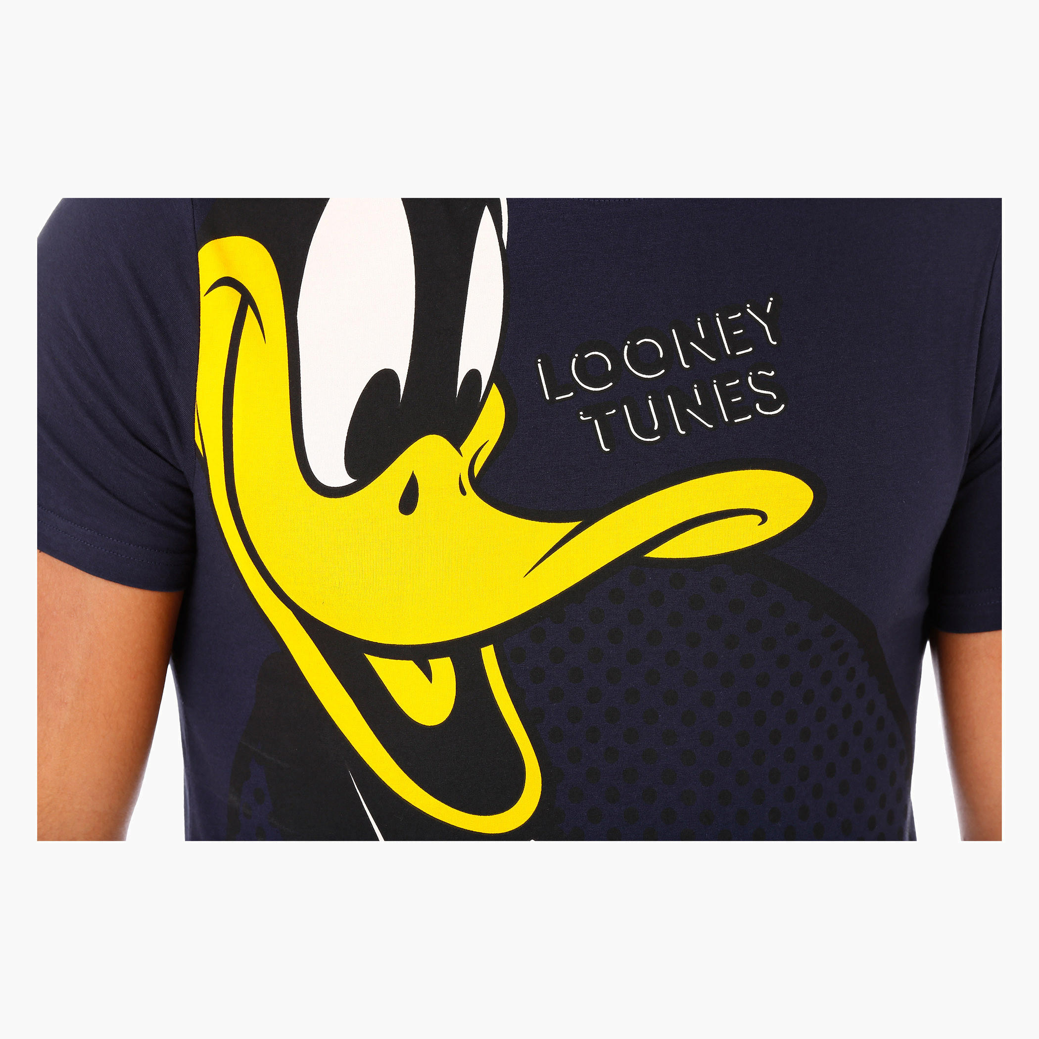 Looney Tunes Print T-Shirt with Round neck and Half Sleeves-men-clothing-tshirtsandpolos-tshirts-image-4