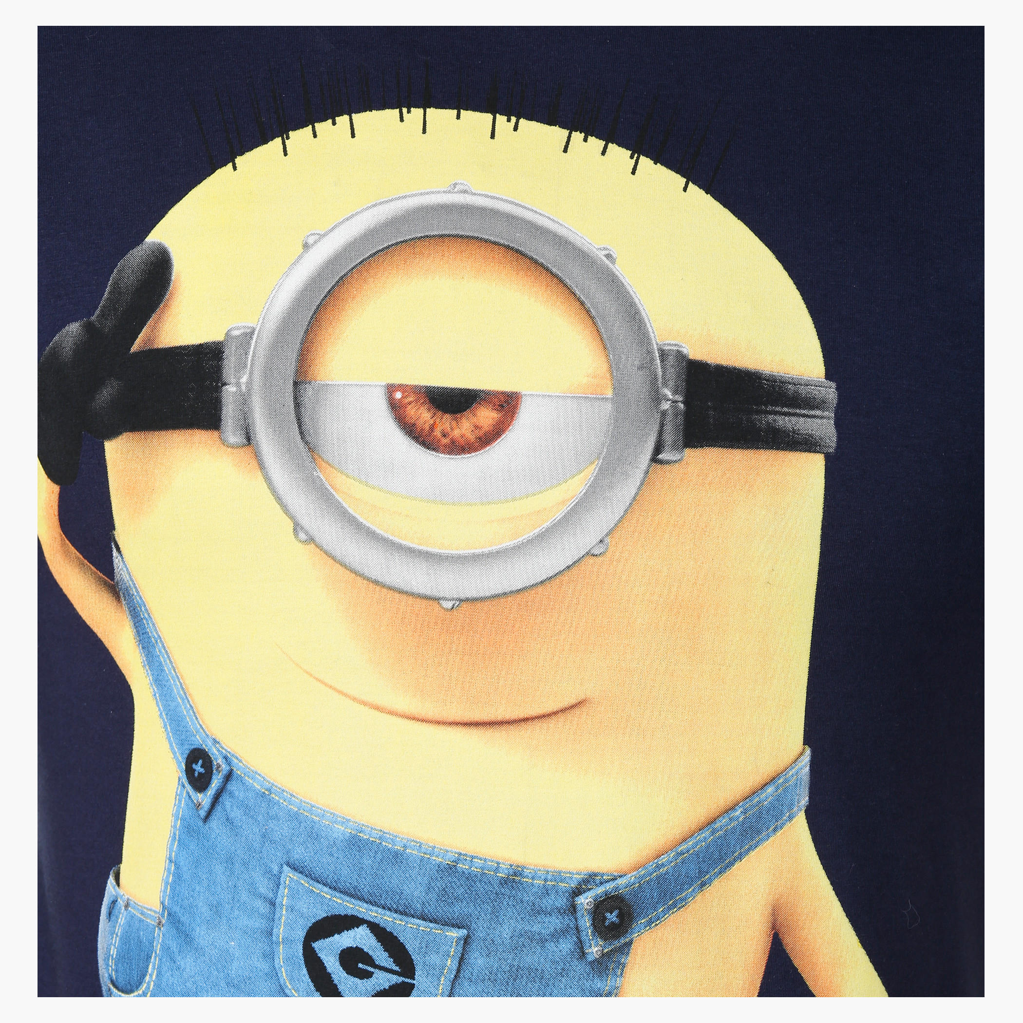 Despicable Me Theme Printed T-Shirt with Round neck and Half Sleeves-men-clothing-tshirtsandpolos-tshirts-image-4