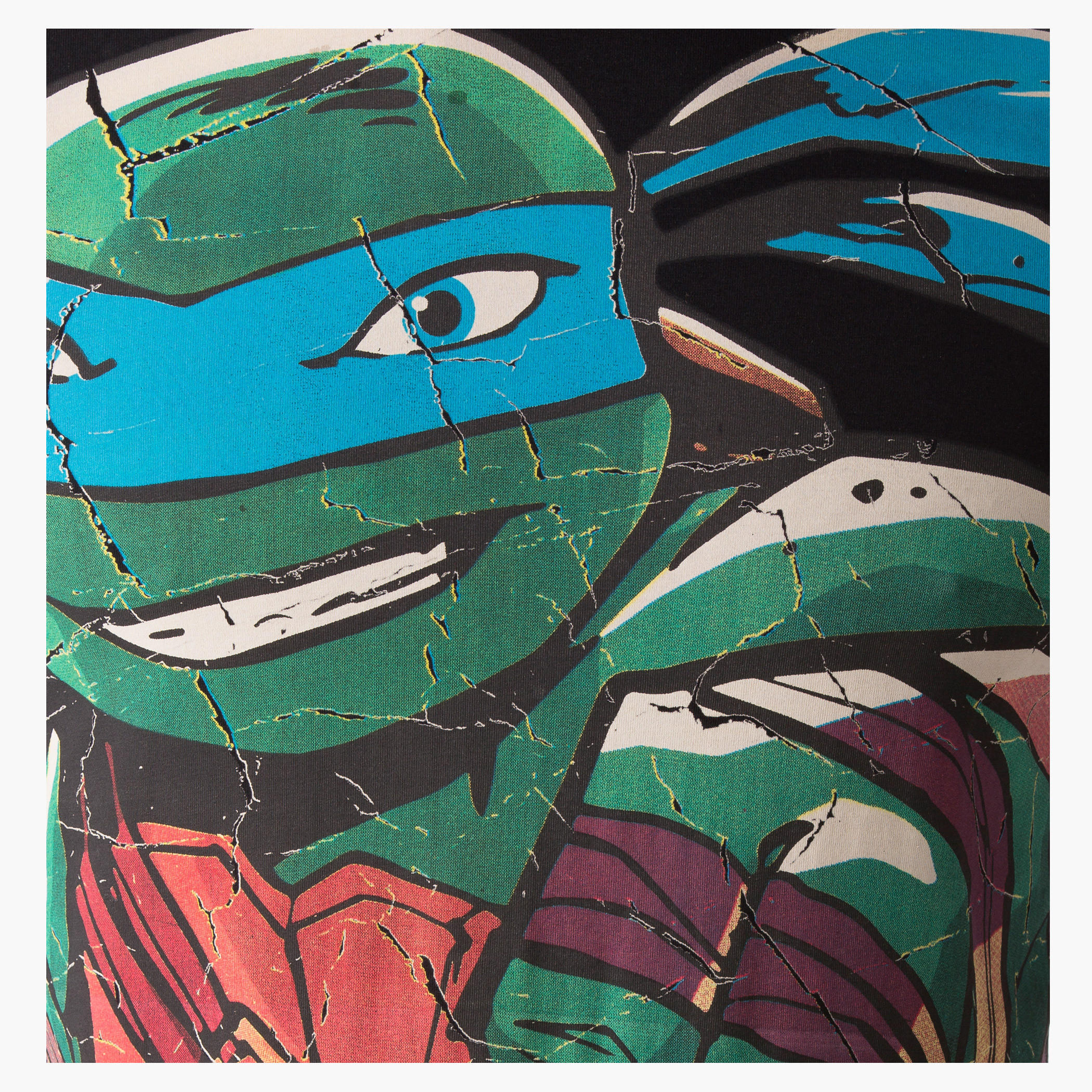 Teenage Mutant Ninja Turtle Print T-Shirt with Round Neck and Half Sleeves in Regular Fit-men-clothing-tshirtsandpolos-tshirts-image-4