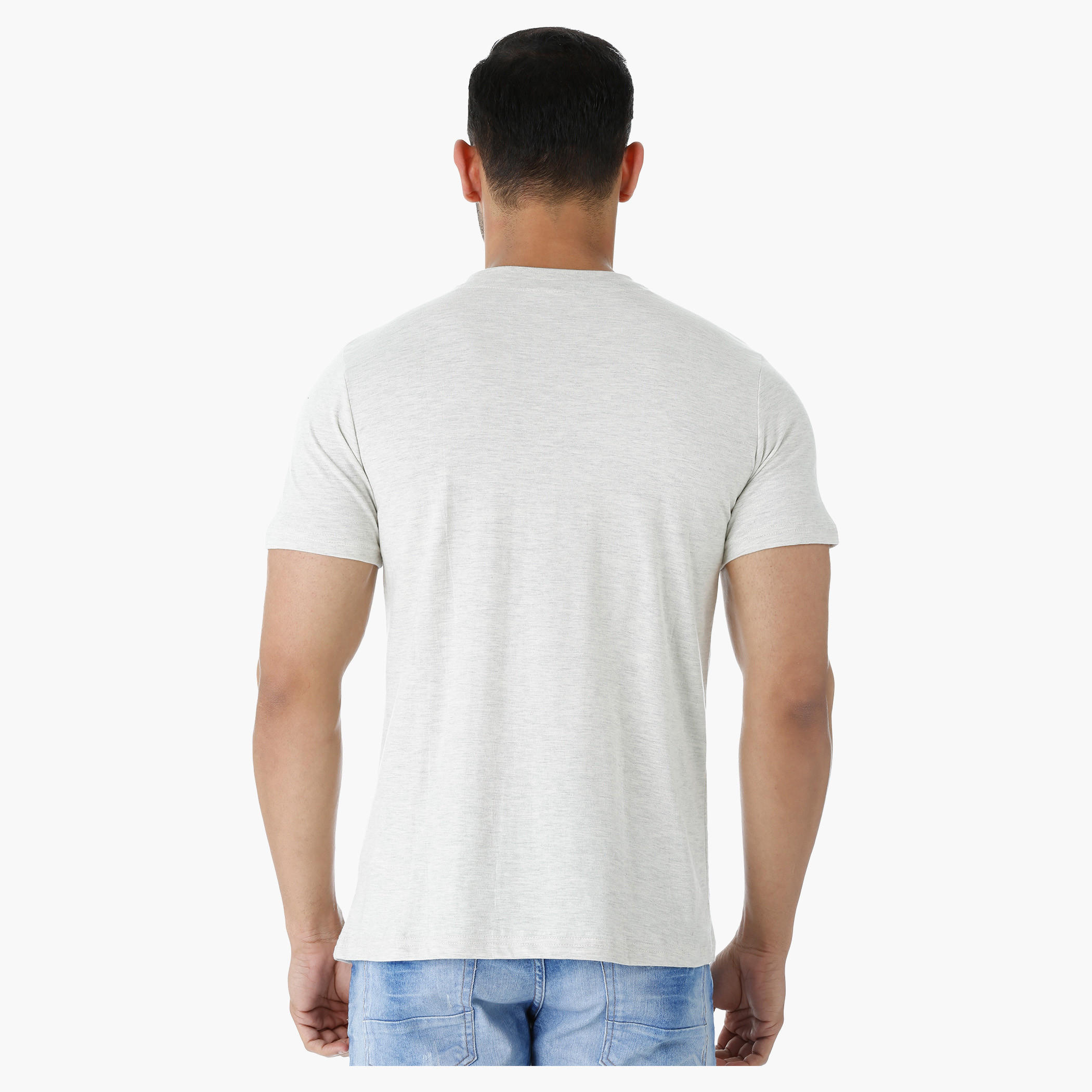 Hulk Printed T-shirt with Crew Neck and Short Sleeves-men-clothing-tshirtsandpolos-tshirts-image-2