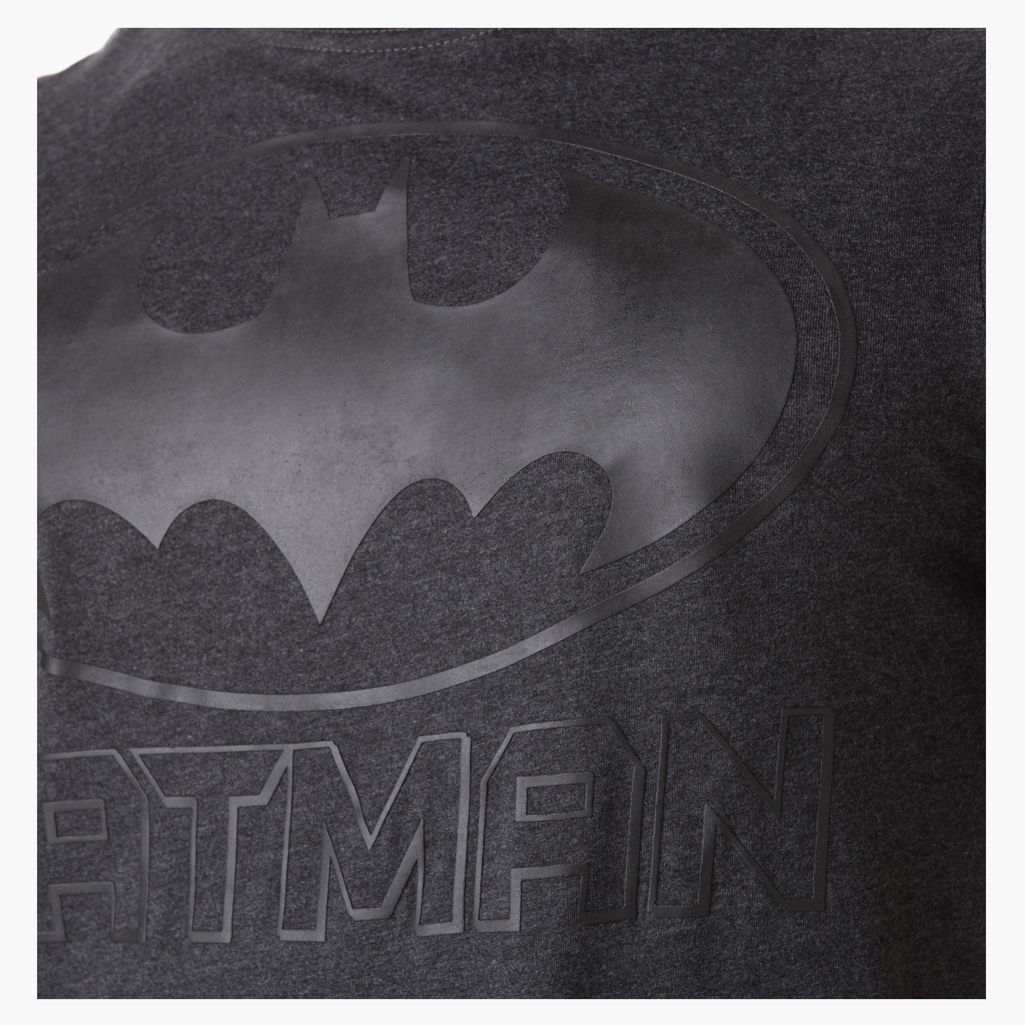 Batman Print T-Shirt with Round Neck and Half Sleeves-men-clothing-tshirtsandpolos-tshirts-image-4