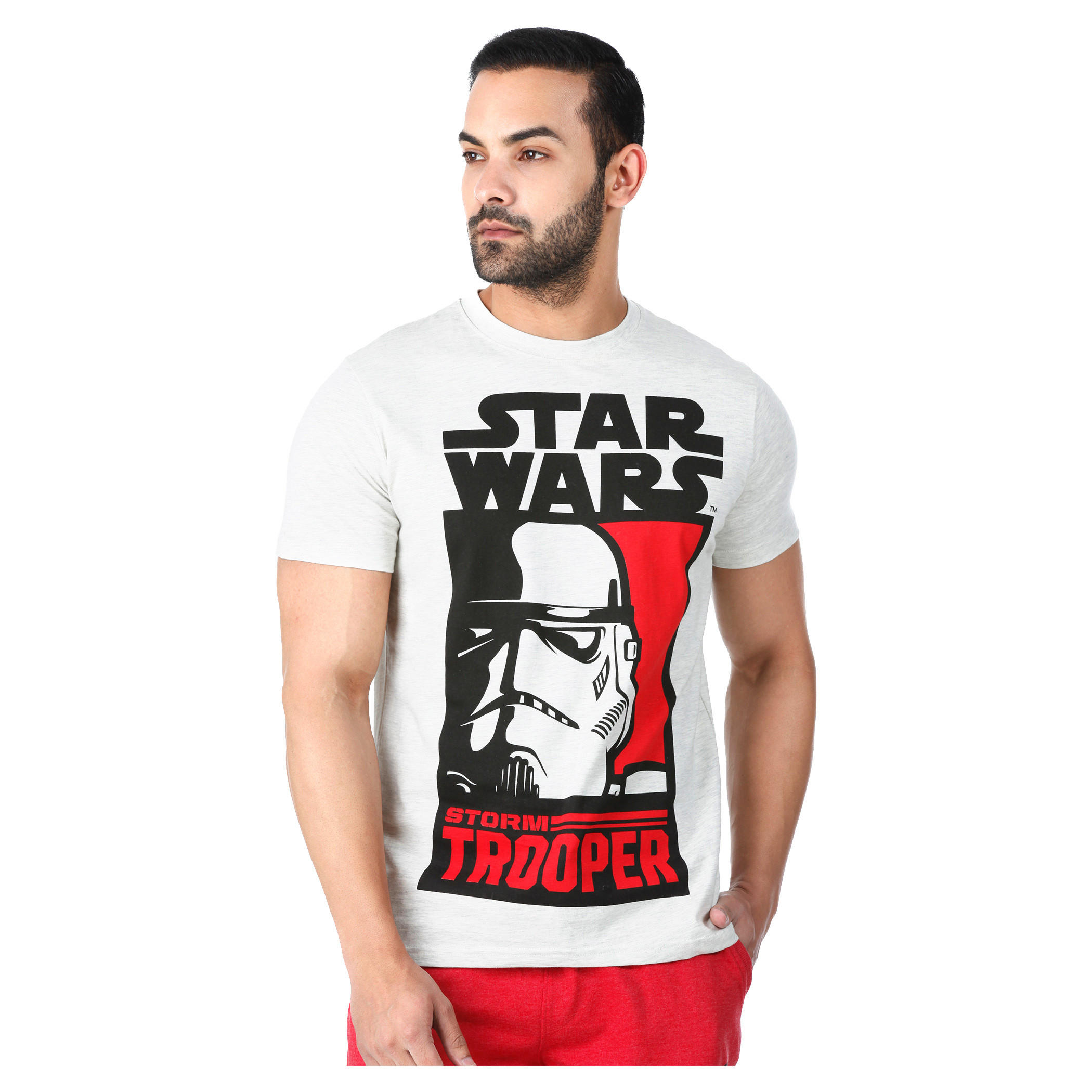 Star Wars Print Round Neck T-Shirt with Half Sleeves in Regular Fit-men-clothing-tshirtsandpolos-tshirts-image-1