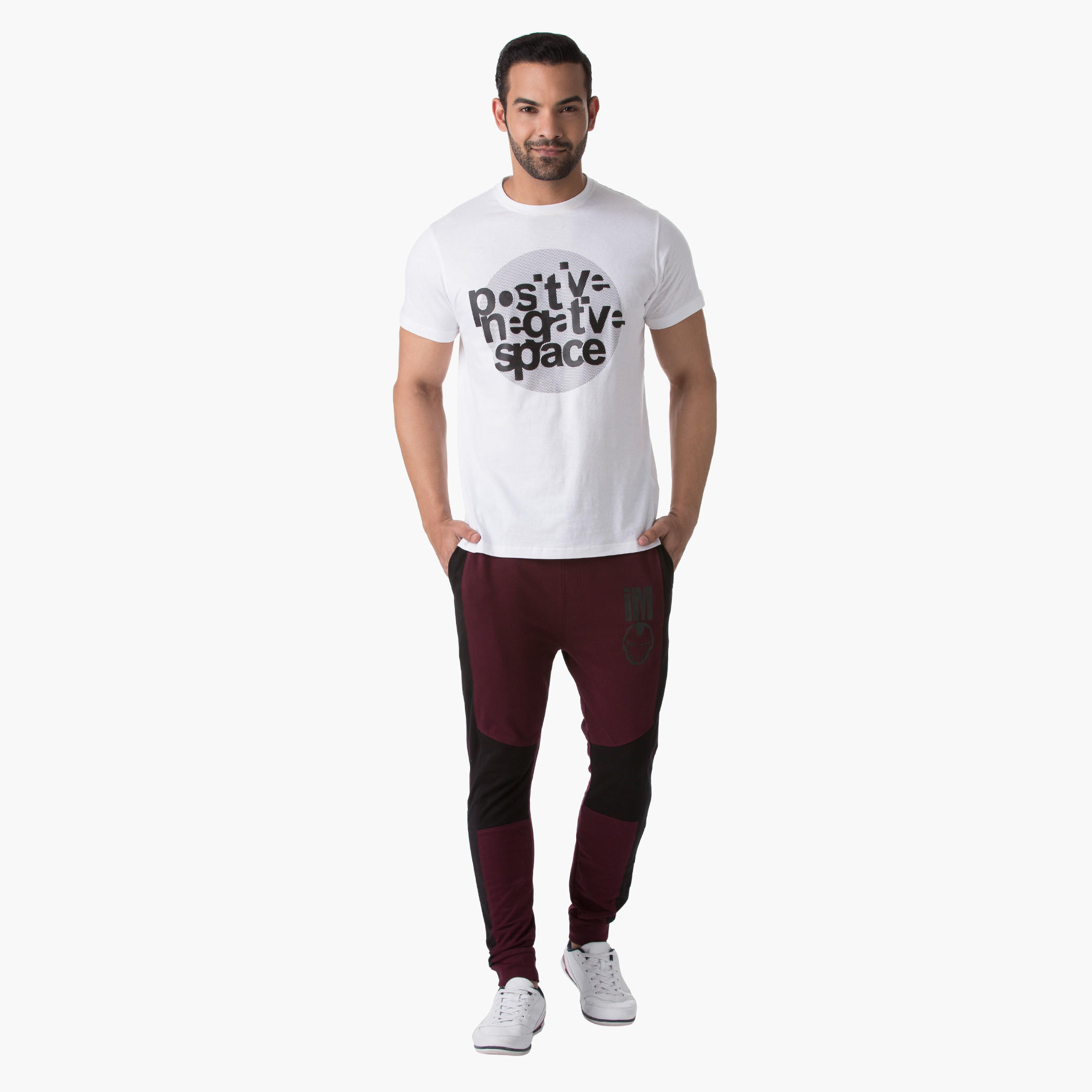 Iron Man Print Jog Pants in Slim Fit-men-clothing-bottoms-joggers-image-5