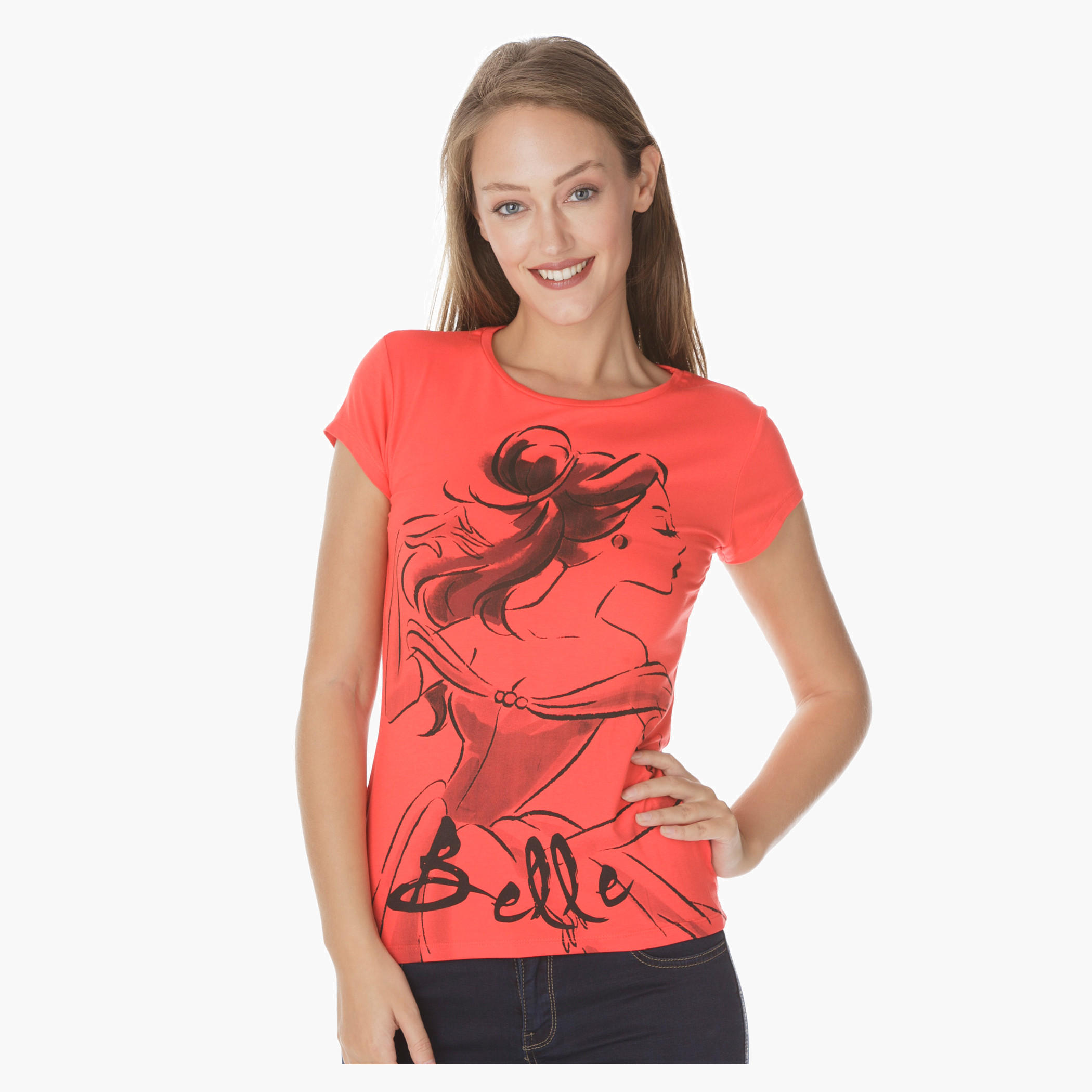 Princess Short-sleeved T-shirt-women-clothing-tshirts-image-1