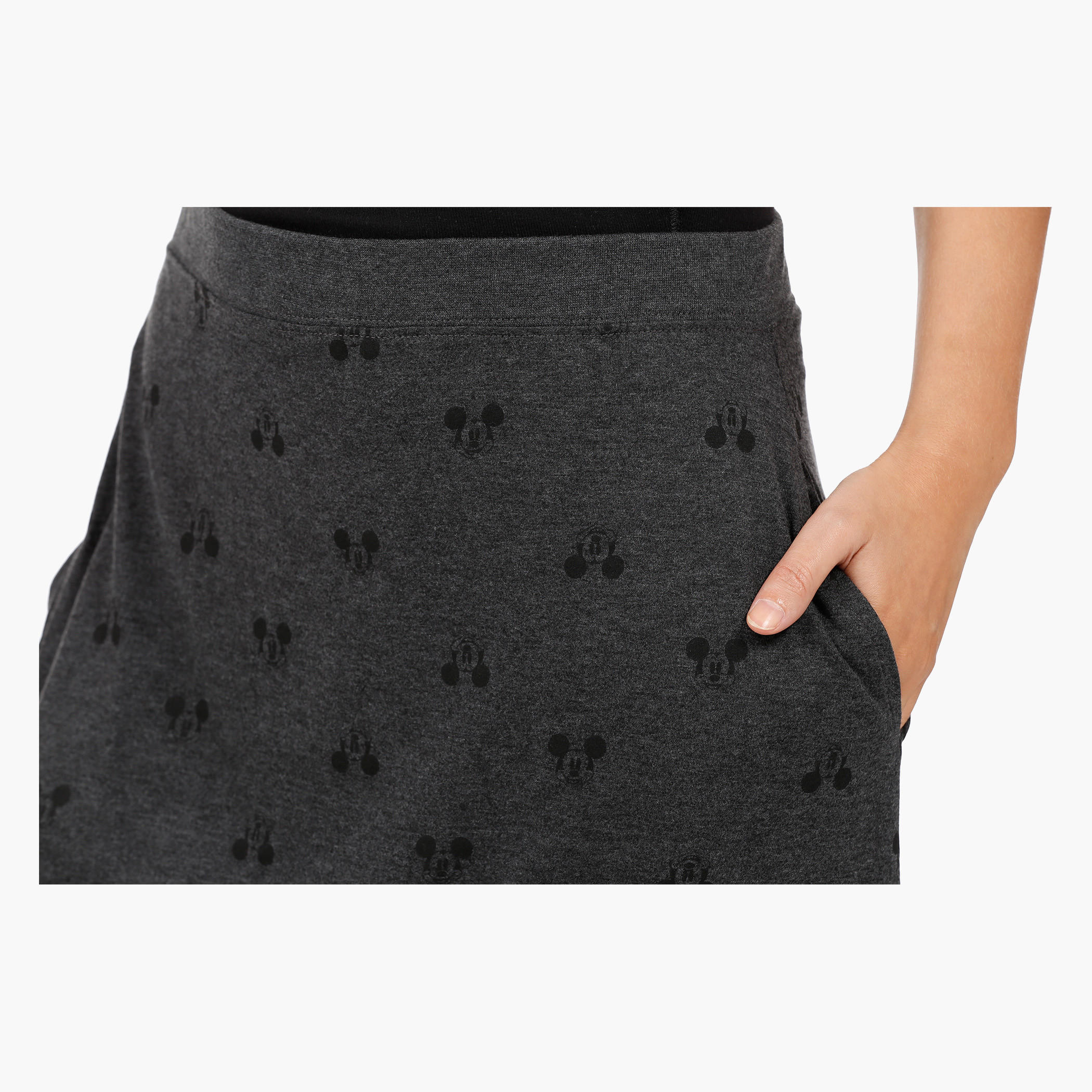 Minnie Mouse Print Jog Pants-women-clothing-bottoms-joggers-image-4