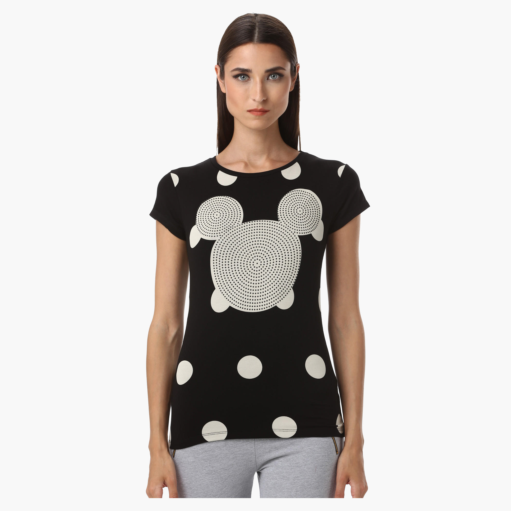 Printed T-Shirt with Half Sleeves-women-clothing-tshirts-image-1