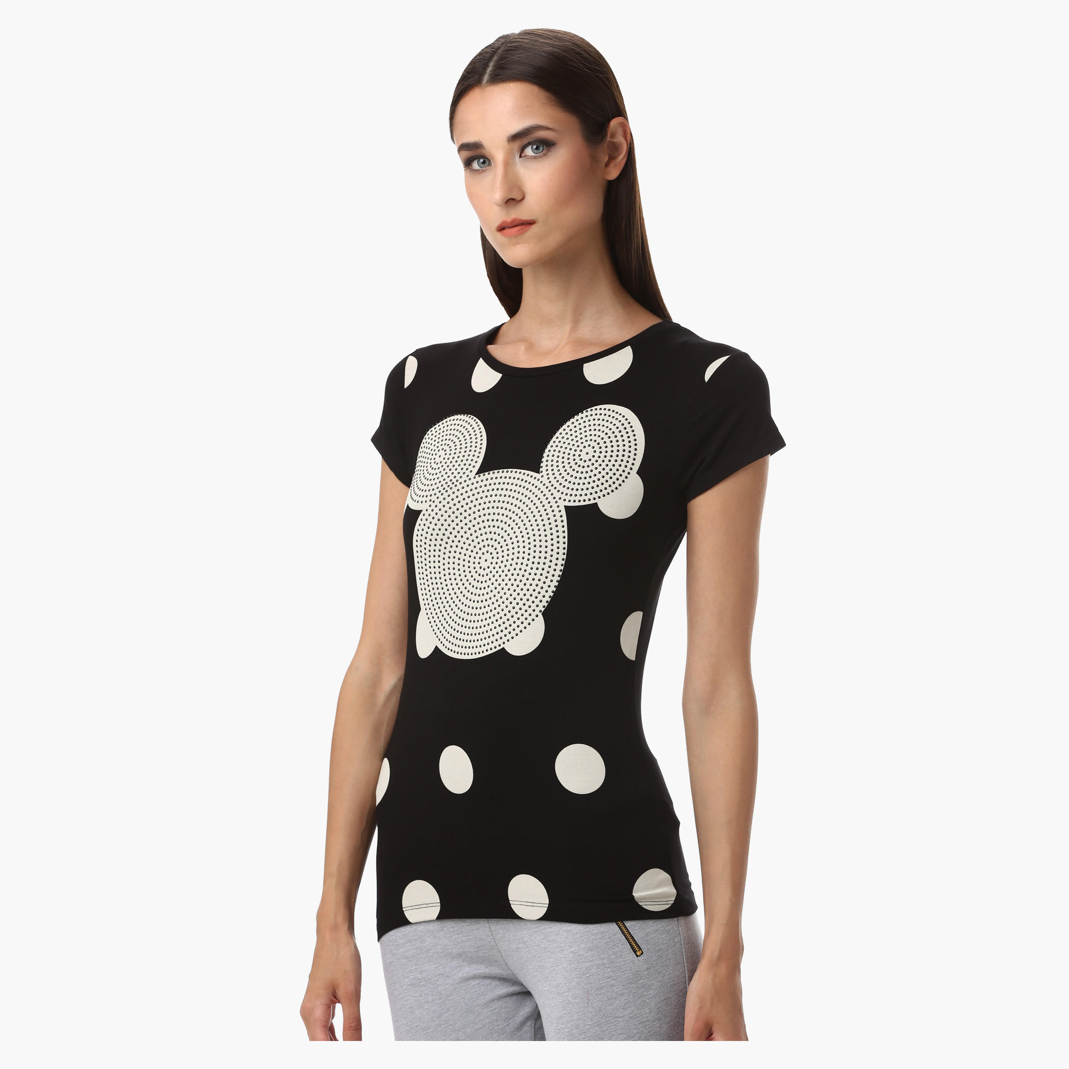 Printed T-Shirt with Half Sleeves-women-clothing-tshirts-image-3
