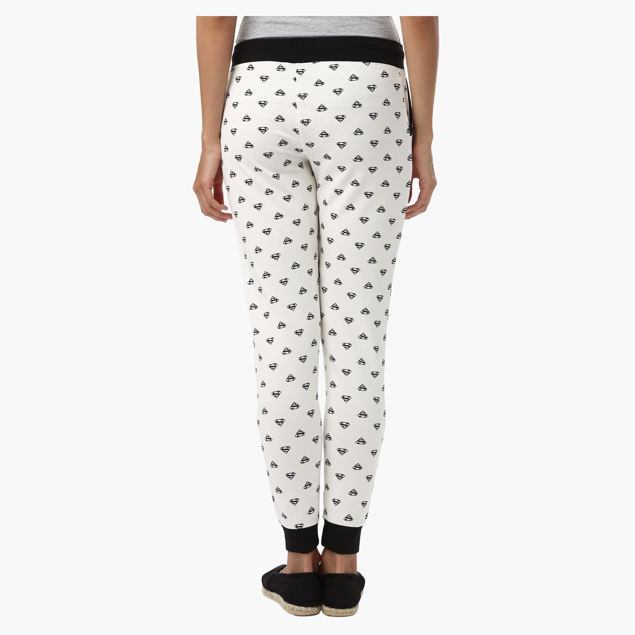 Casual Jog Pant with Superman Print All Over-women-clothing-bottoms-leggings-image-2