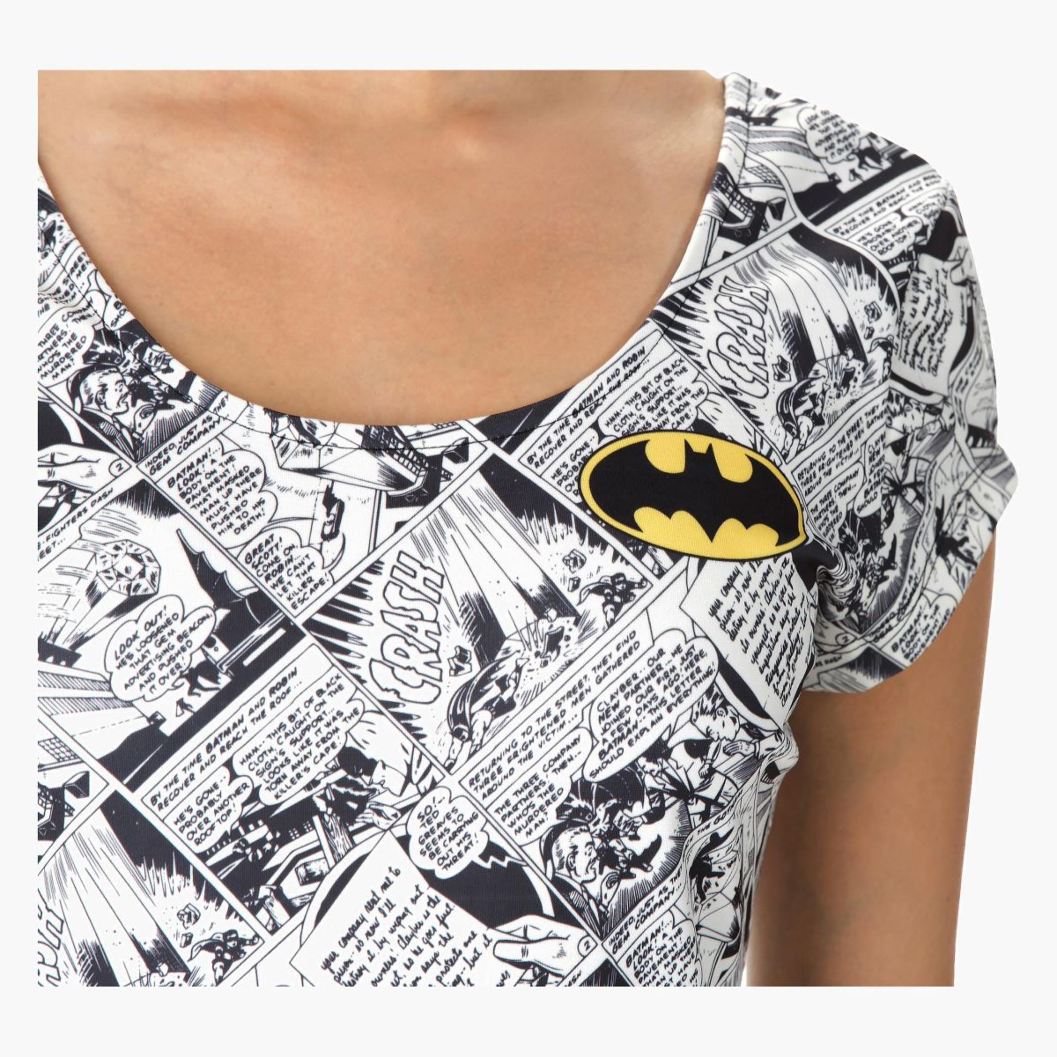 Bodycon Dress With Batman Print-women-clothing-dresses-image-4
