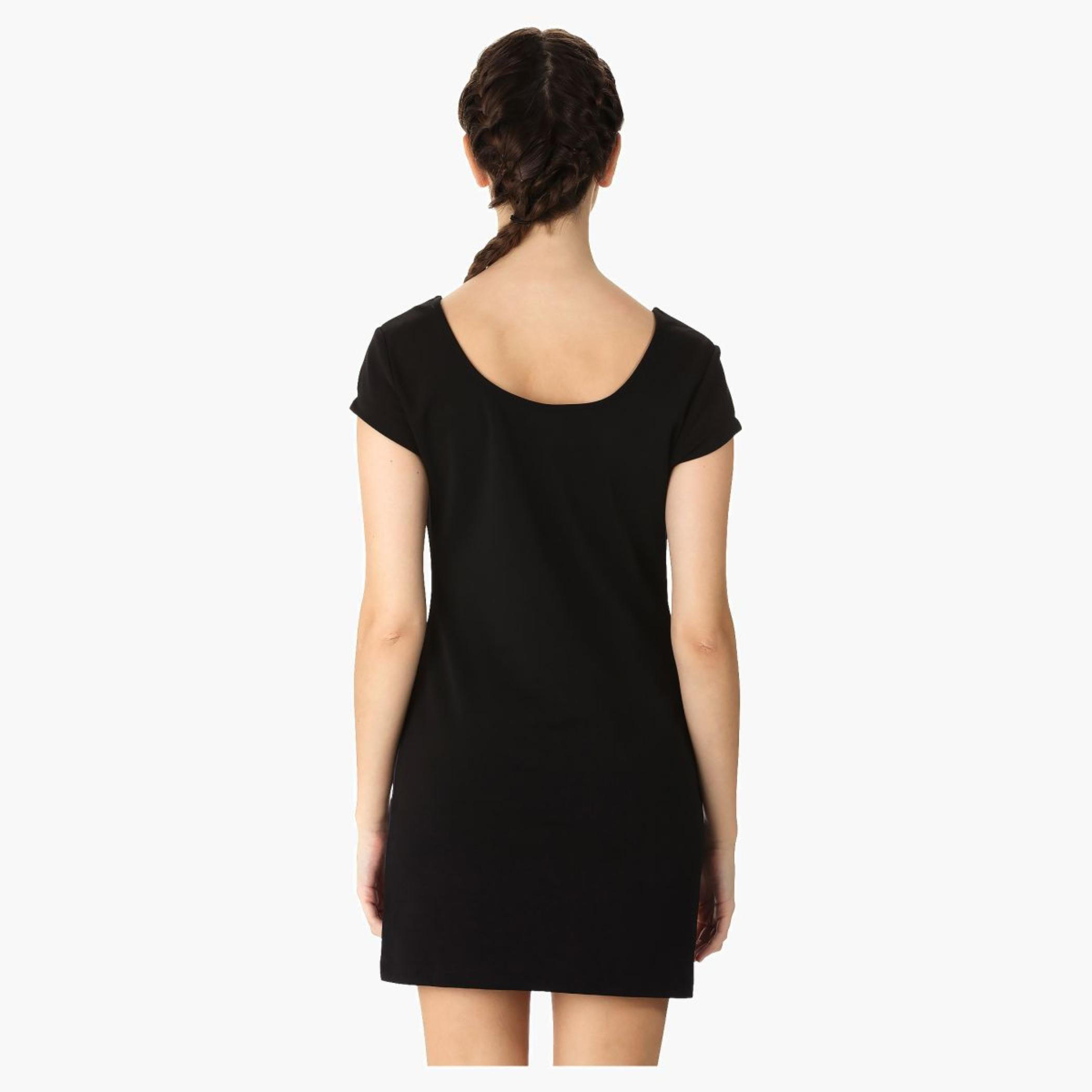 Printed Dress With Superman Logo-women-clothing-dresses-image-2