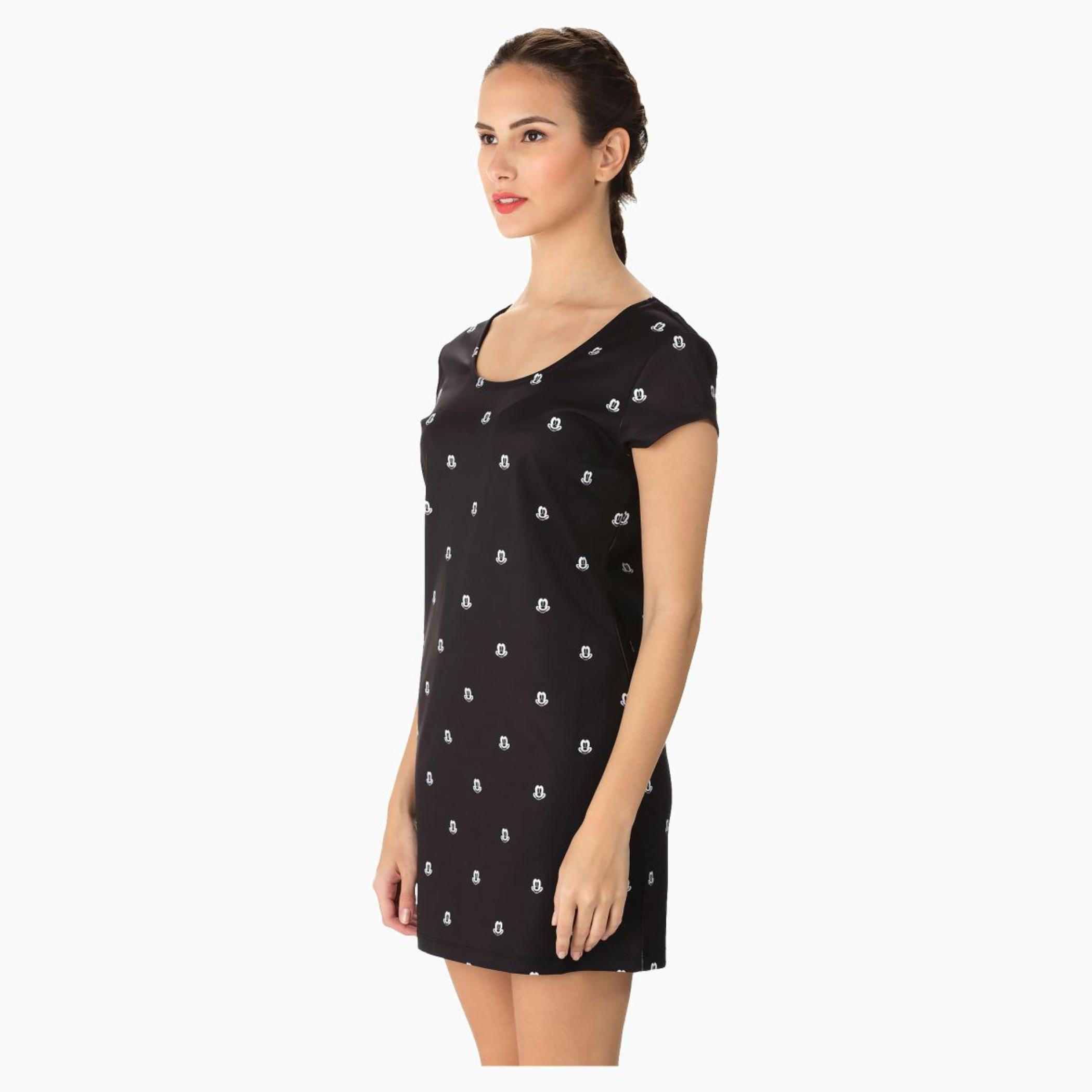 Mickey Mouse Print Dress-women-clothing-dresses-image-3