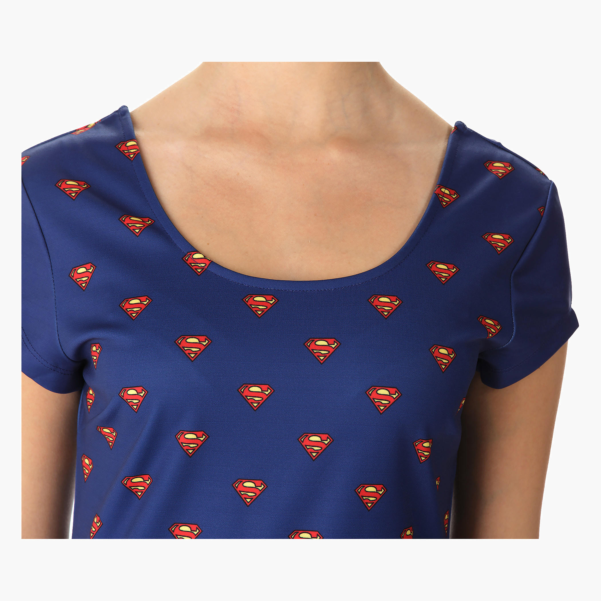 Superman Print Dress-women-clothing-dresses-image-4