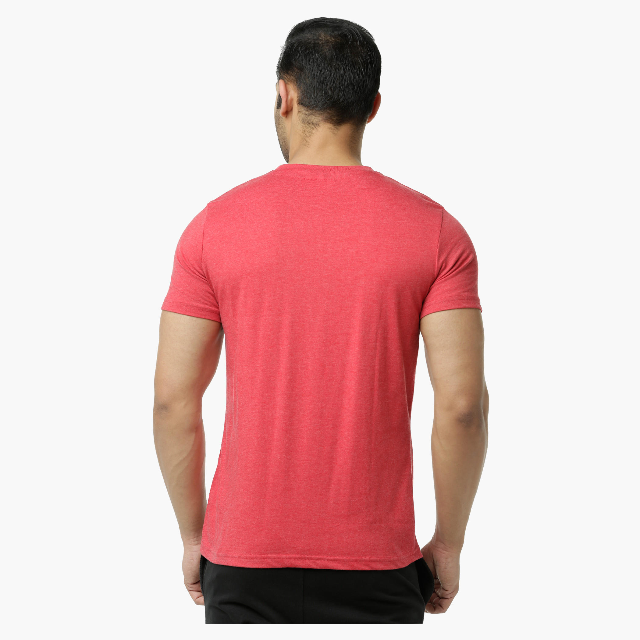 Mickey Mouse Printed Crew Neck T-Shirt with Short Sleeves-men-clothing-tshirtsandpolos-tshirts-image-2